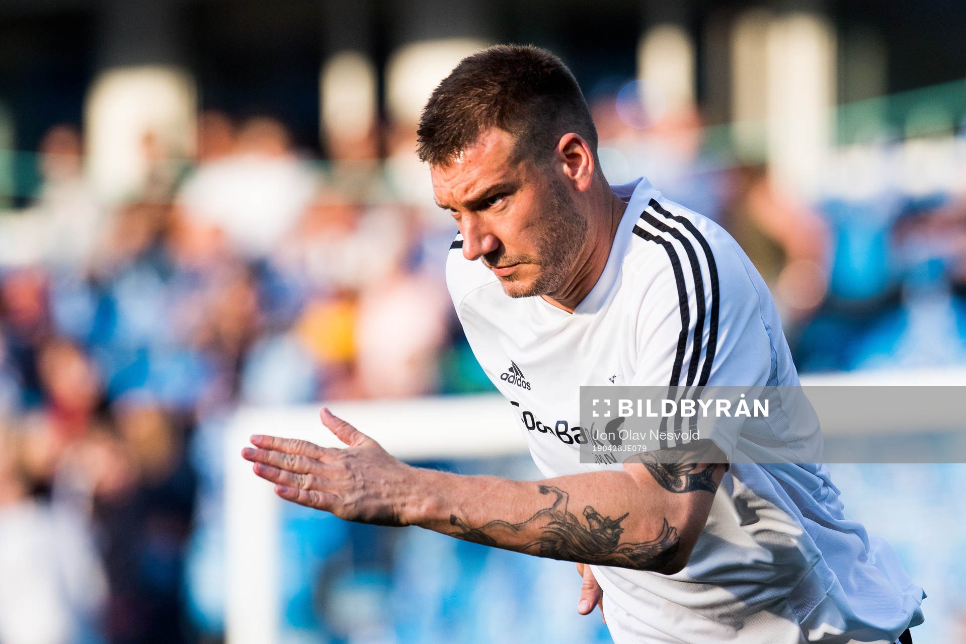 Nicklas Bendtner of Rosenborg