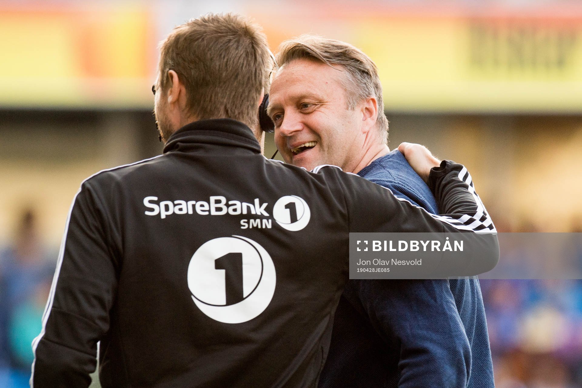 Eirik Horneland, head coach of Rosenborg, and Erling Hagset