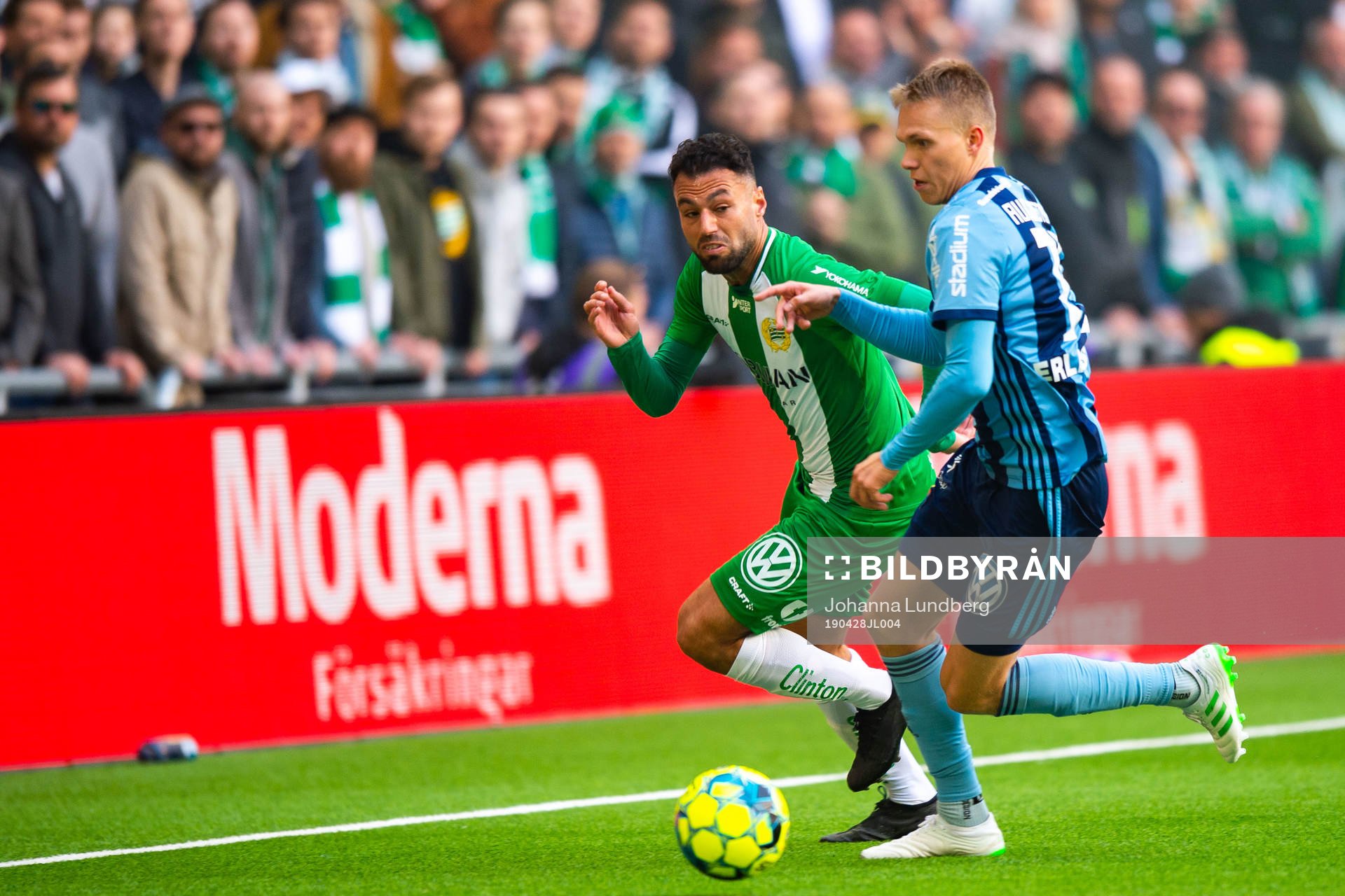 Hammarbys Imad Khalili och Djurgårdens Jonathan