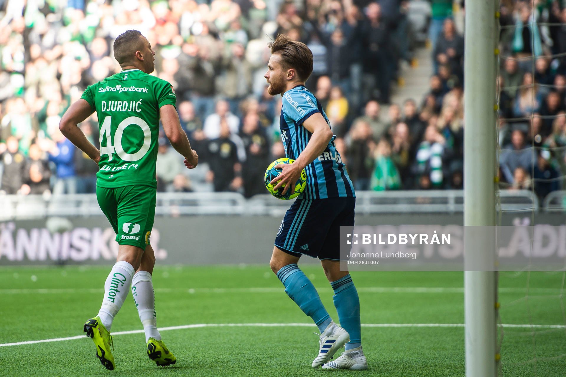 Hammarbys Nikola Djurdjic jublar