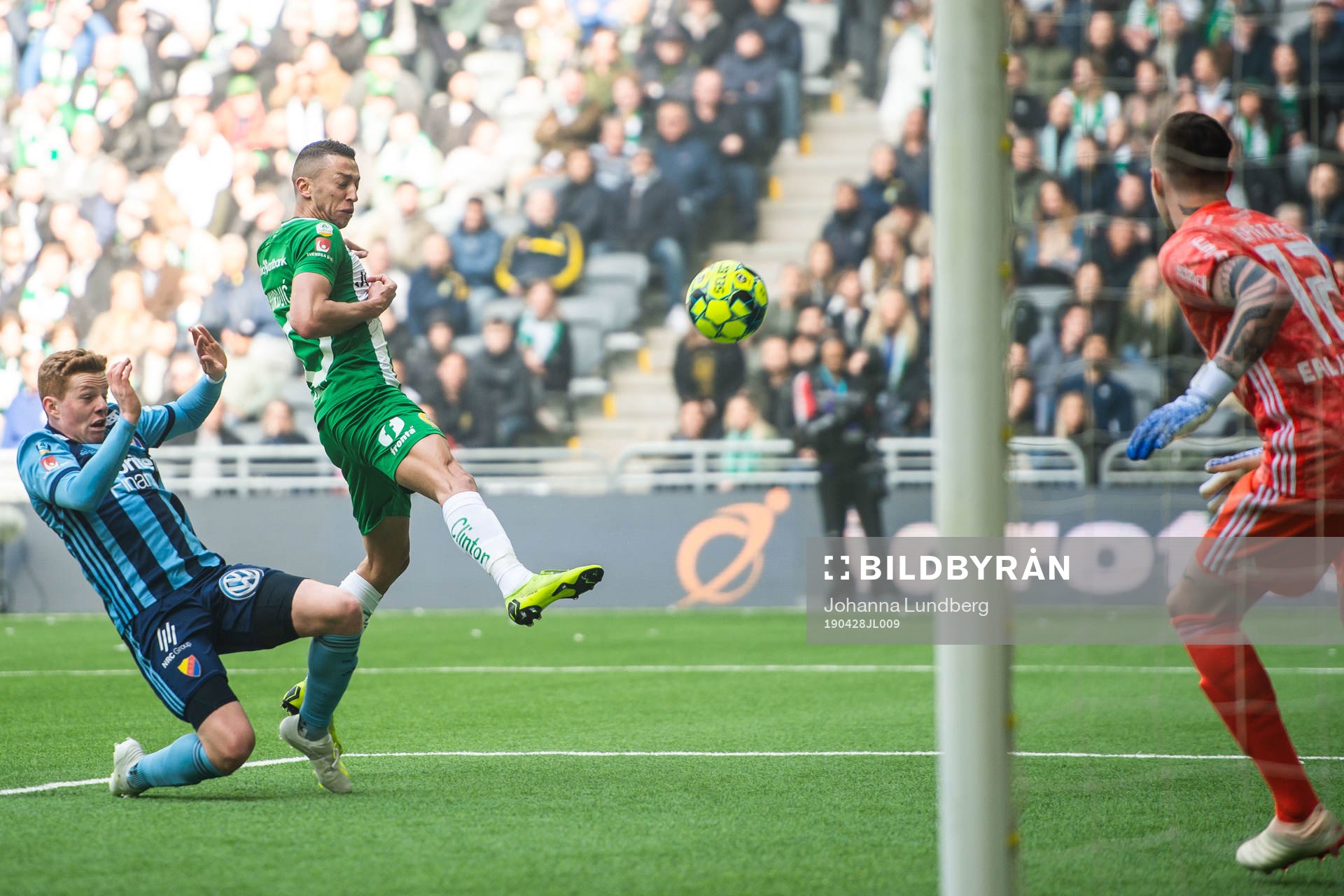 Hammarbys Nikola Djurdjic gör 1-1