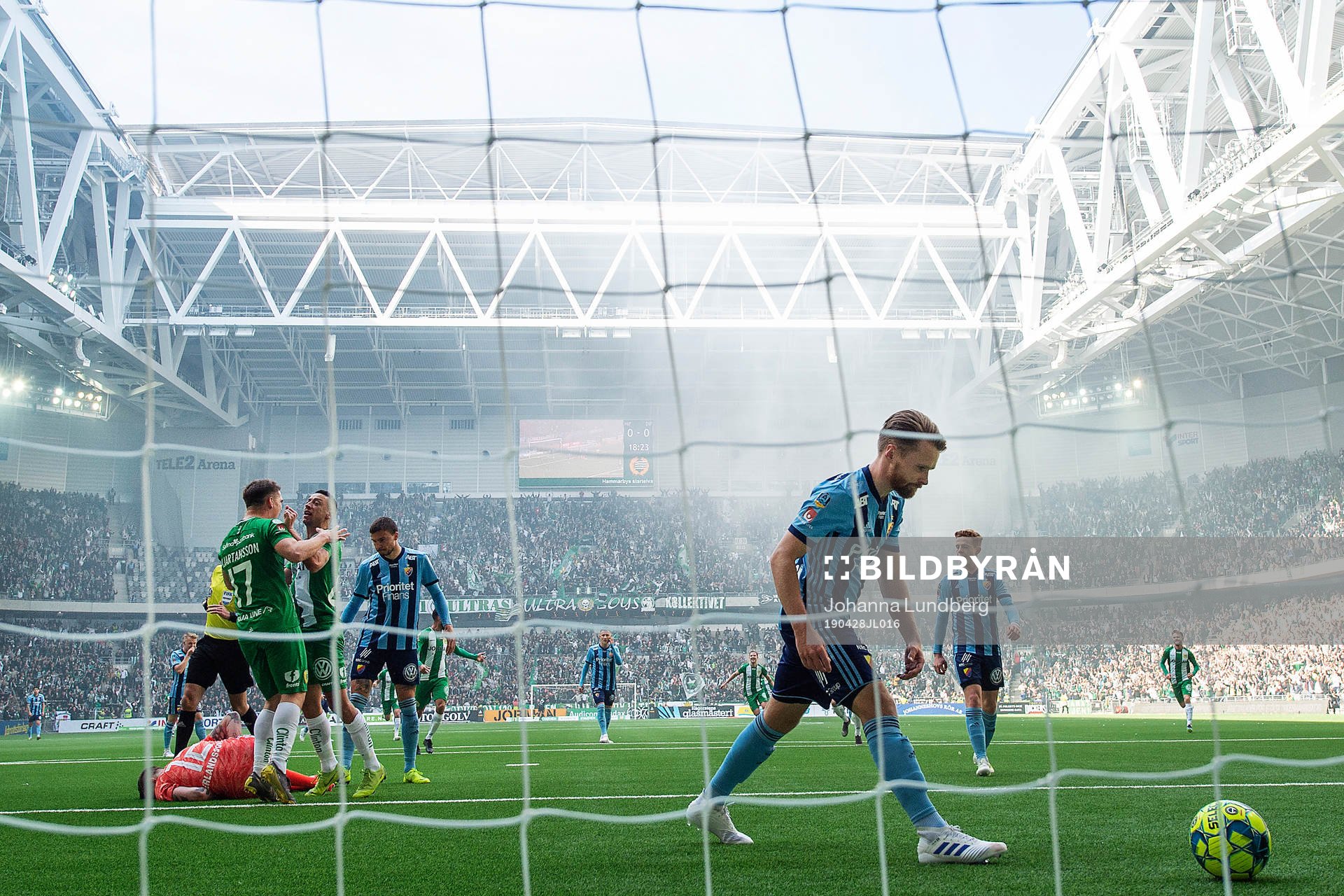 Hammarbys Nikola Djurdjic jublar