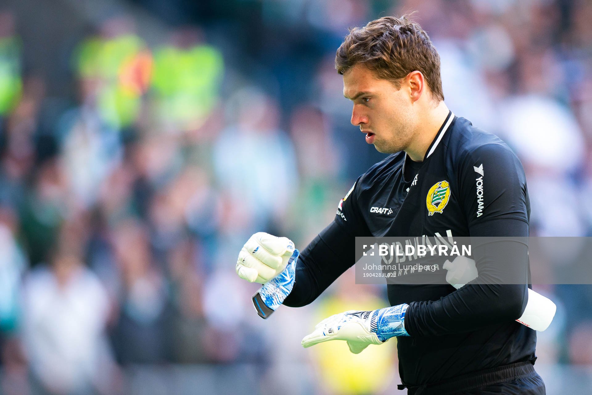 Hammarbys målvakt Davor Blazevic