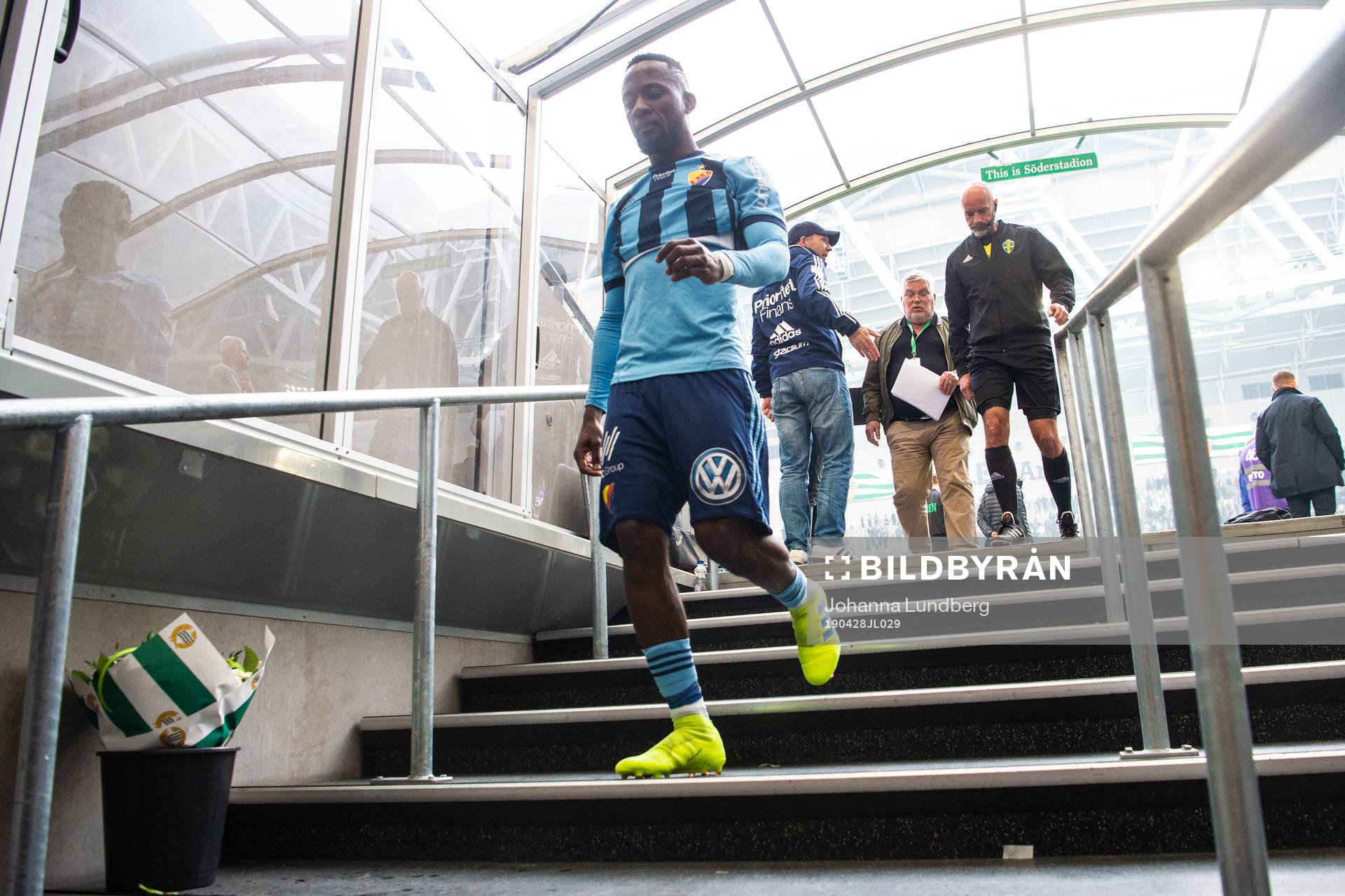 Djurgårdens Mohamed Buya Turay deppar