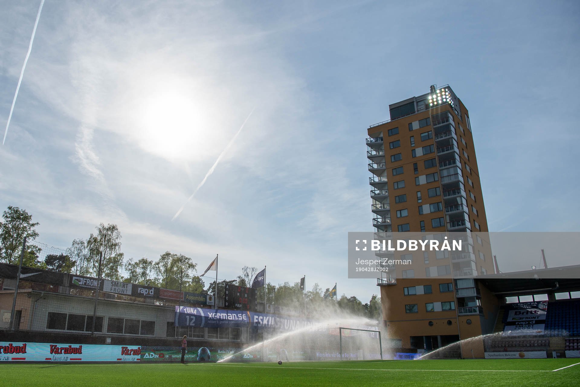 Interiör vy av Tunavallen