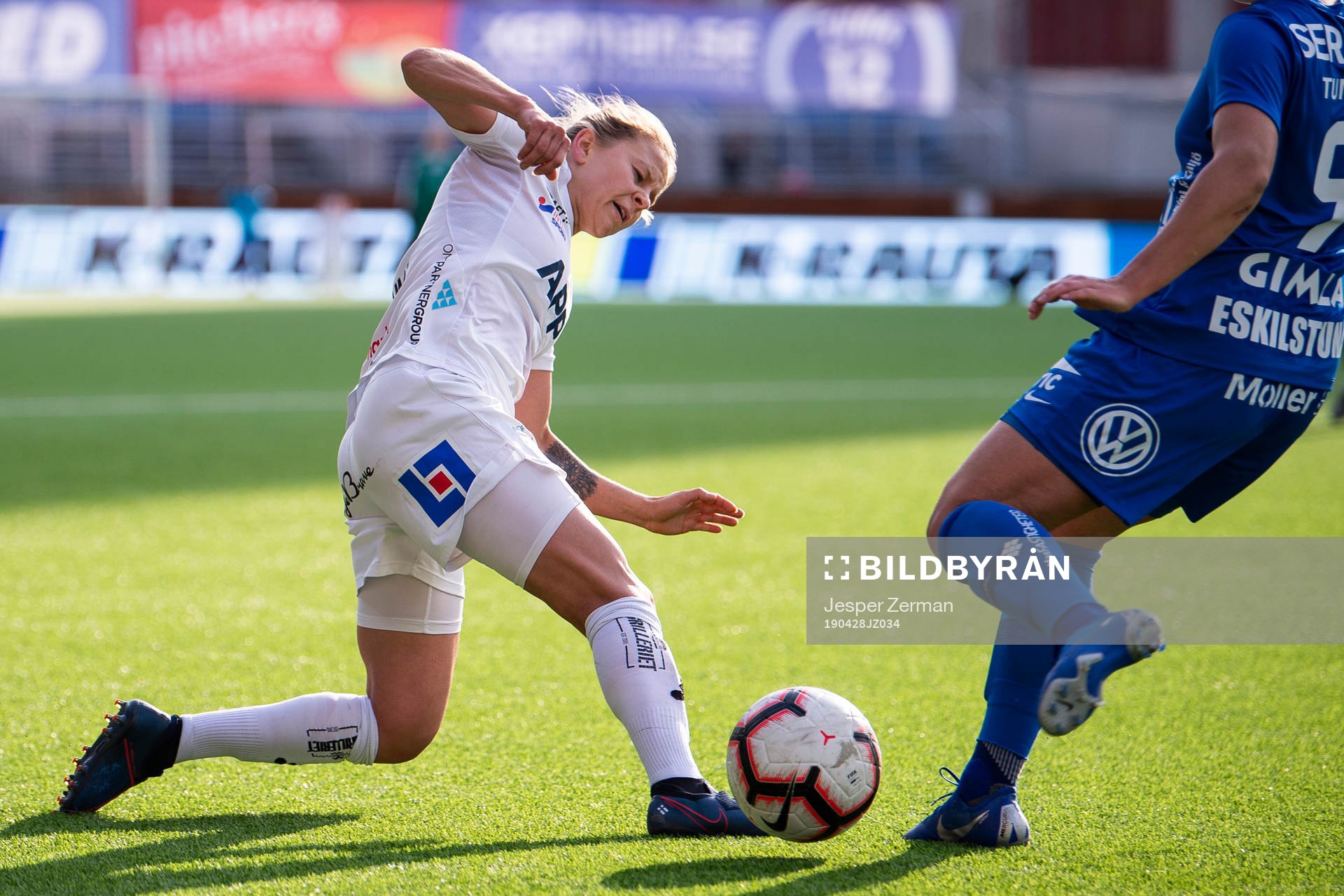 Växjös Emmi Alanen och Eskilstunas Julia Tunturi