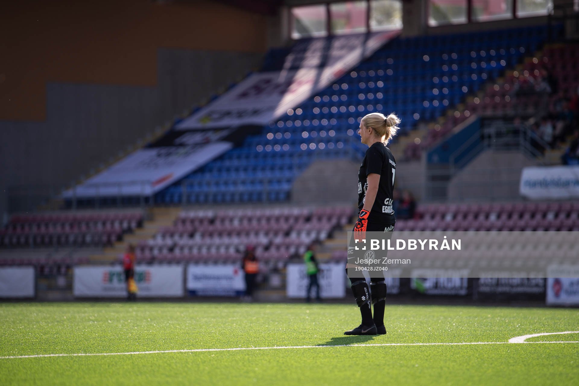 Eskilstunas målvakt Emelie Lundberg