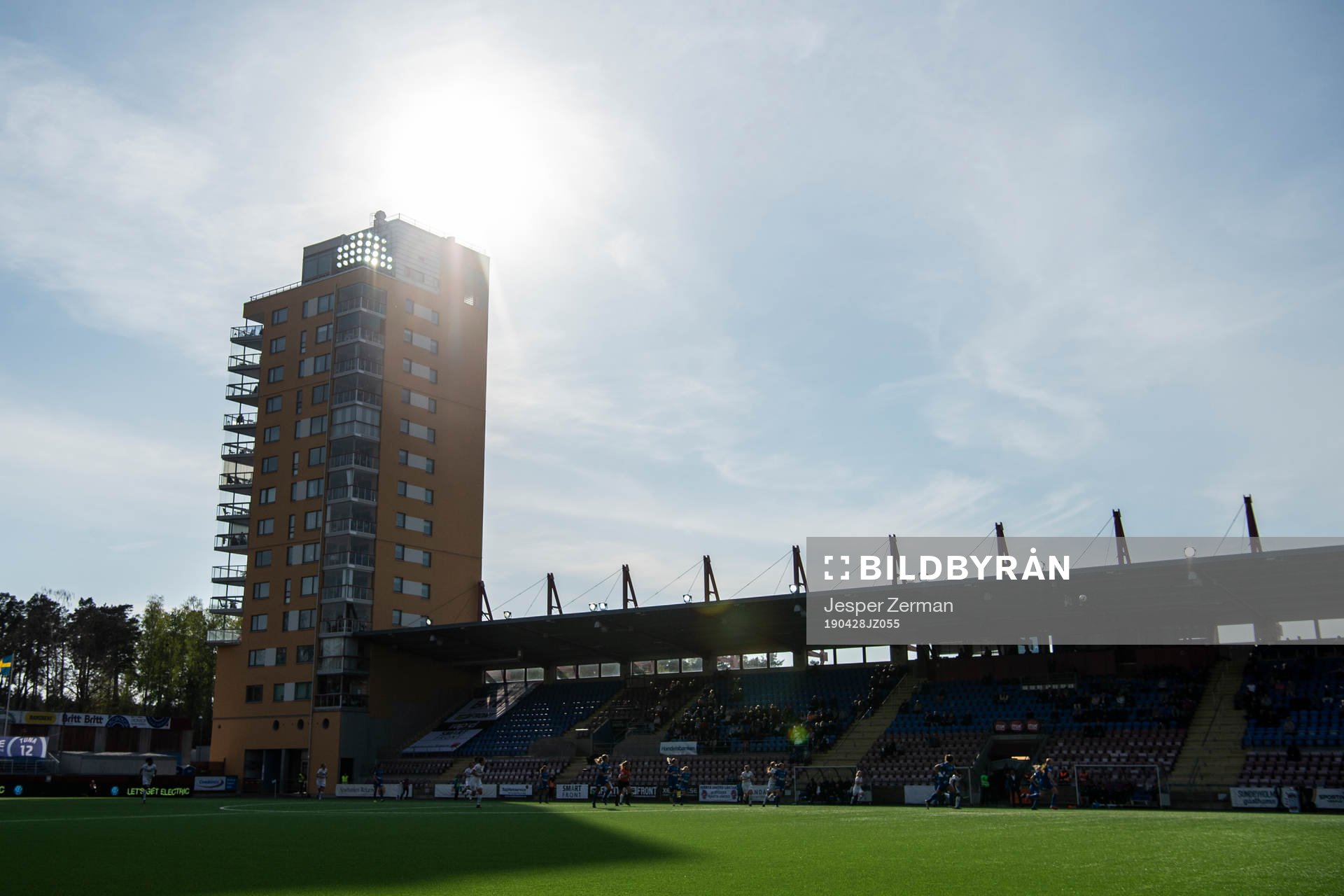 Interiör vy av Tunavallen
