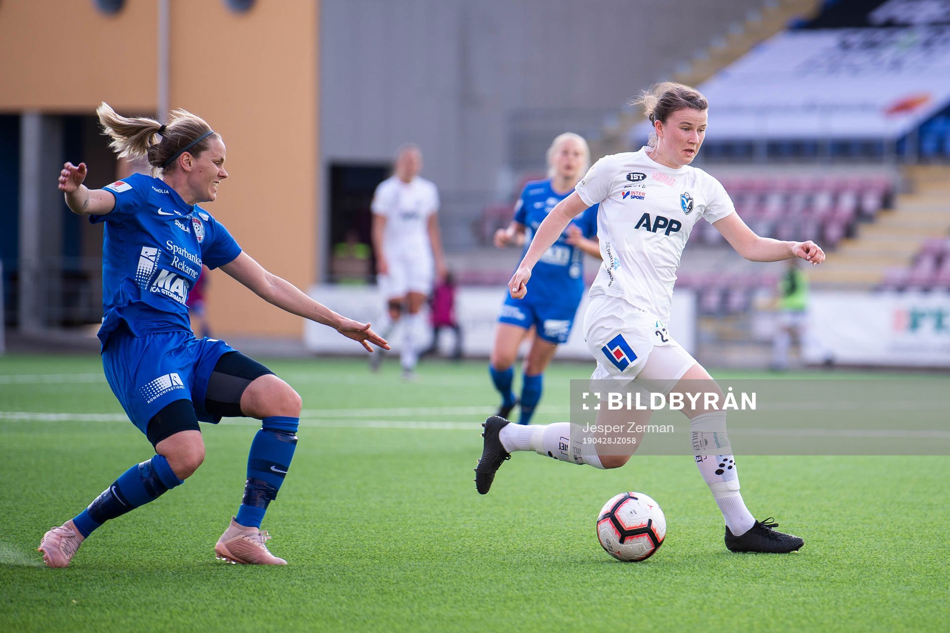 Eskilstunas Lisa Dahlkvist och Växjös Frida Boriero