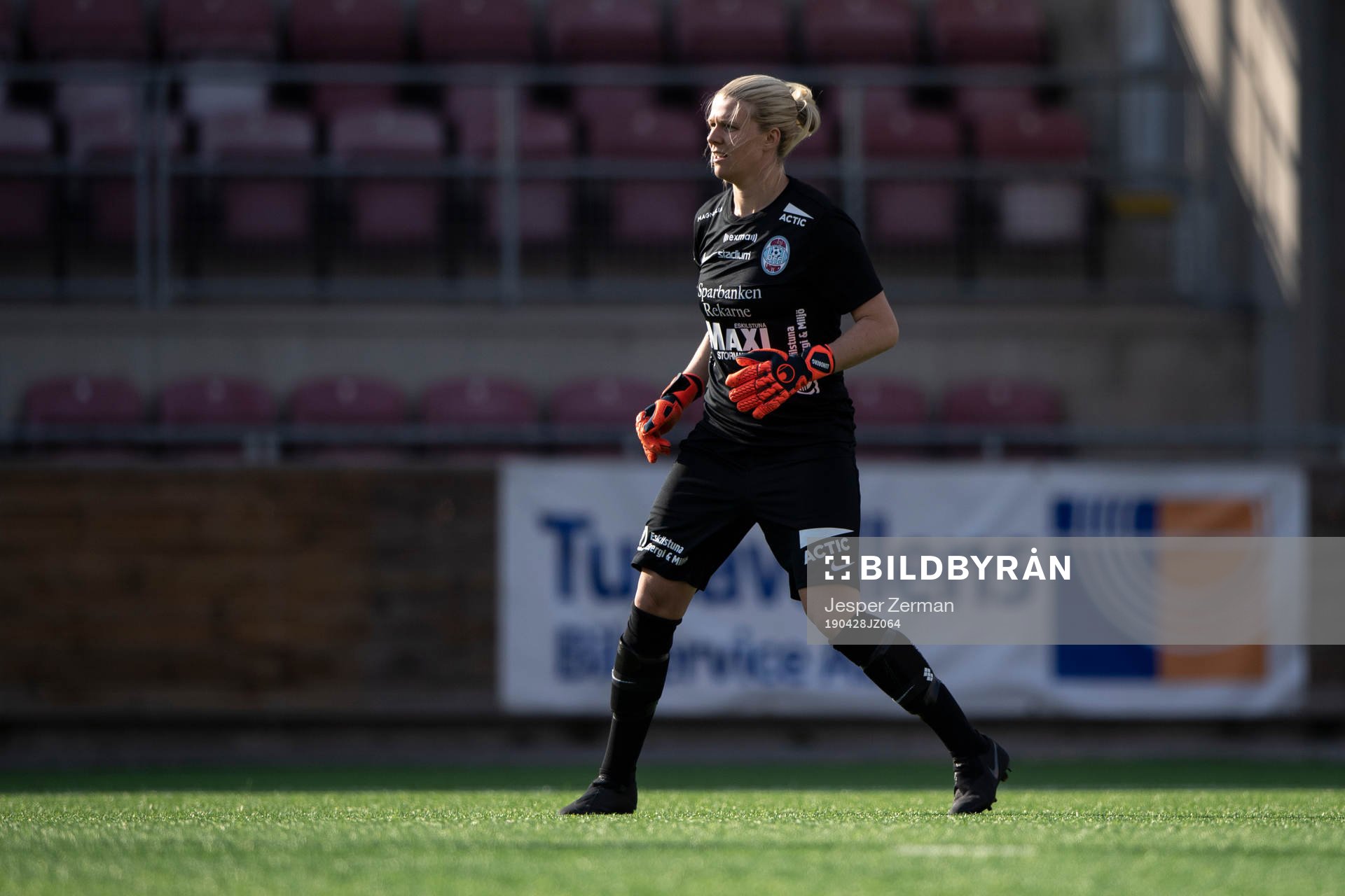 Eskilstunas målvakt Emelie Lundberg