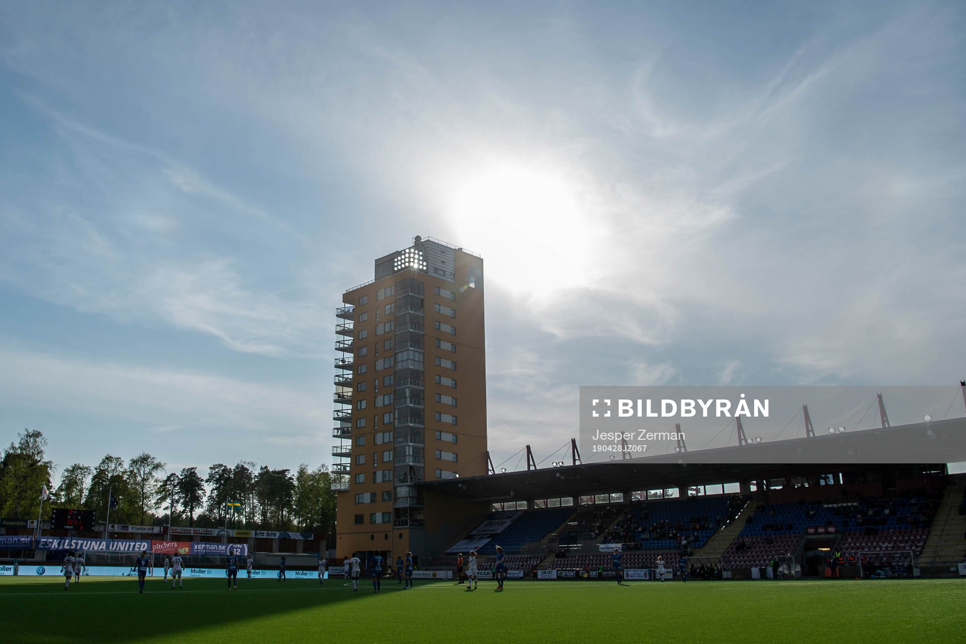 Interiör vy av Tunavallen