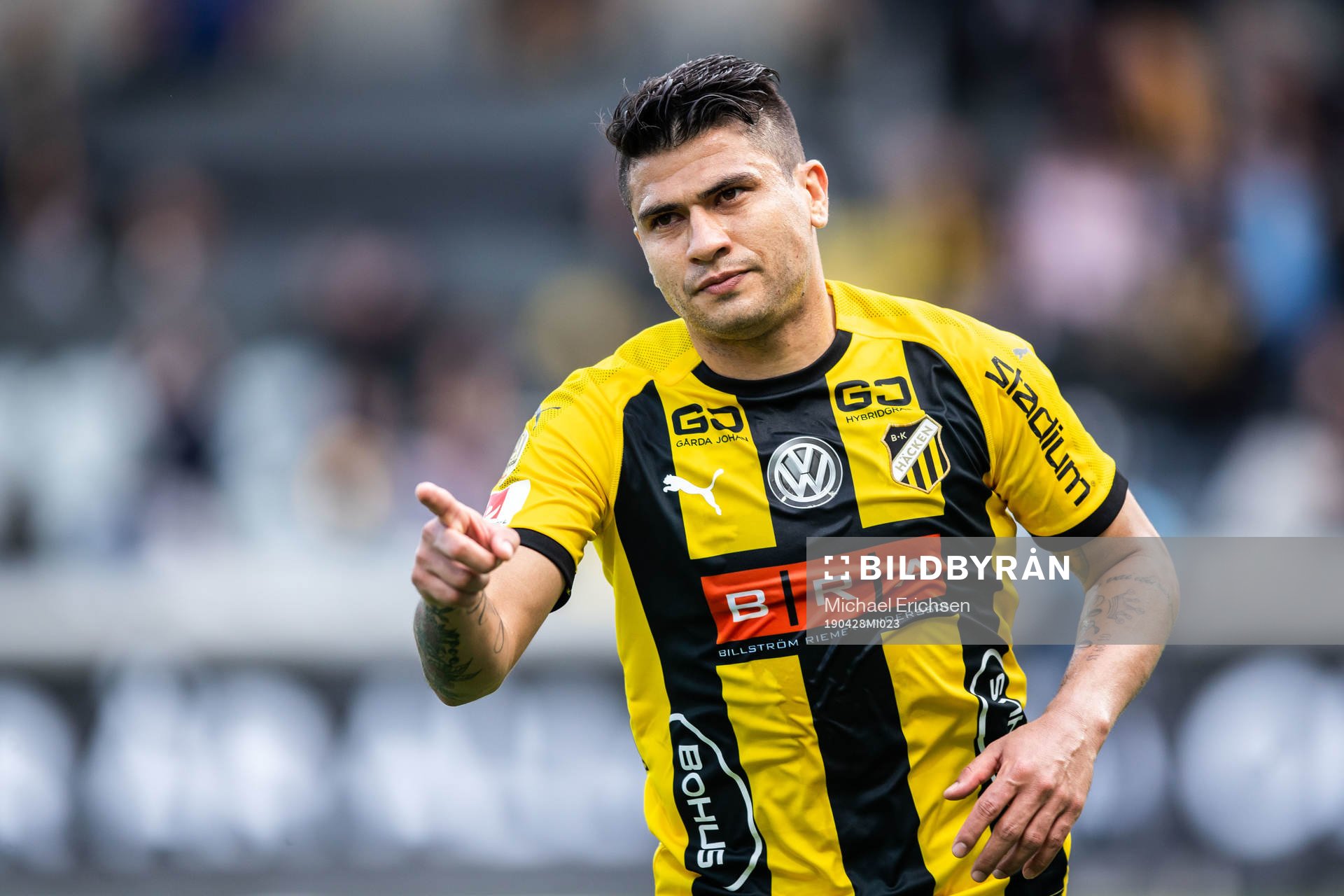 Häckens Paulinho jublar