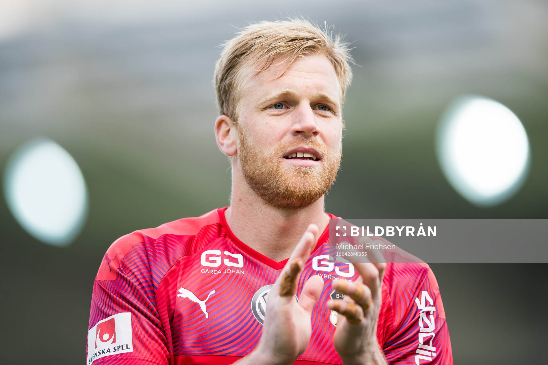 Häckens målvakt Peter Abrahamsson