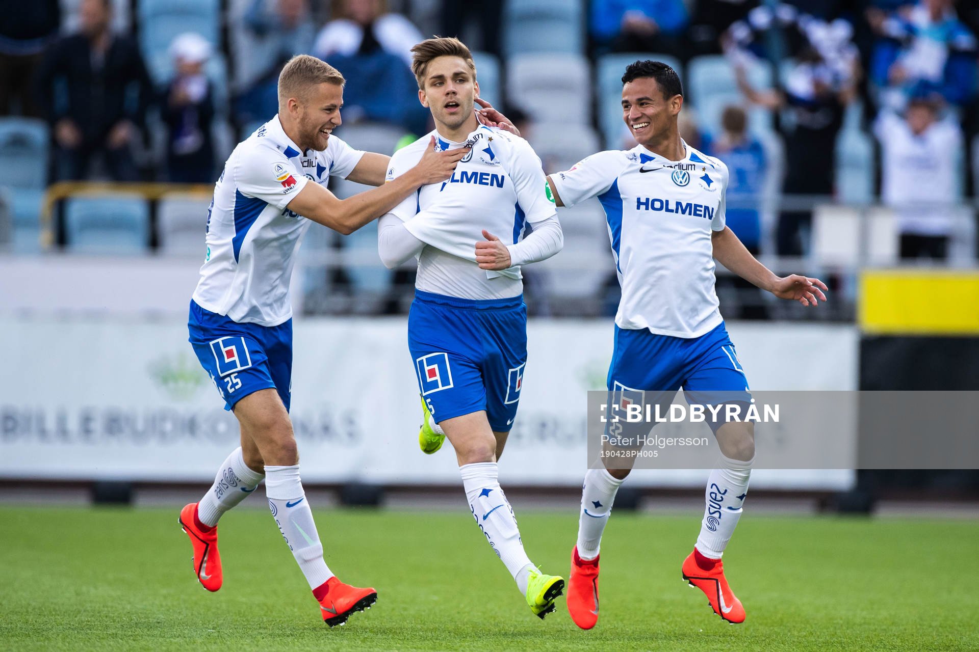 IFK Norrköpings Christoffer Nyman jublar