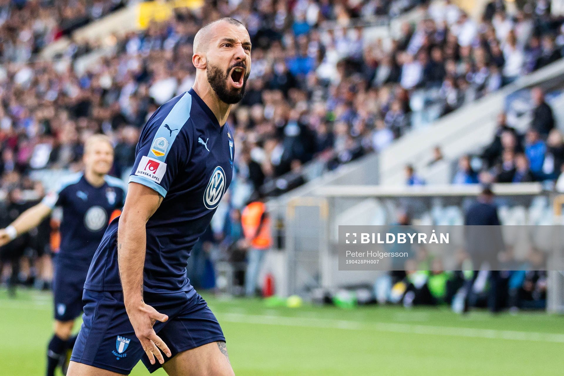 Malmö FFs Guillermo Molins jublar