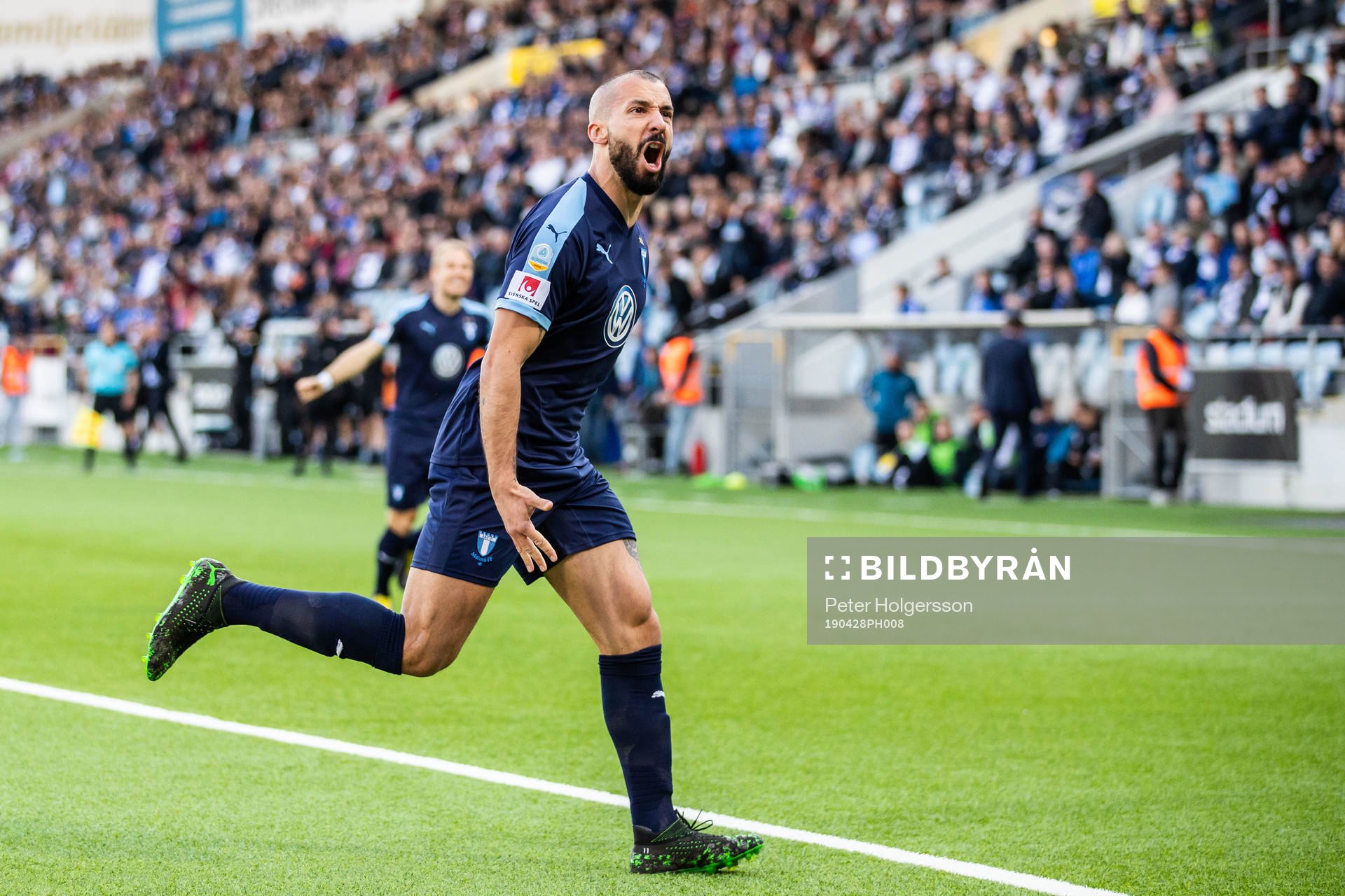 Malmö FFs Guillermo Molins jublar