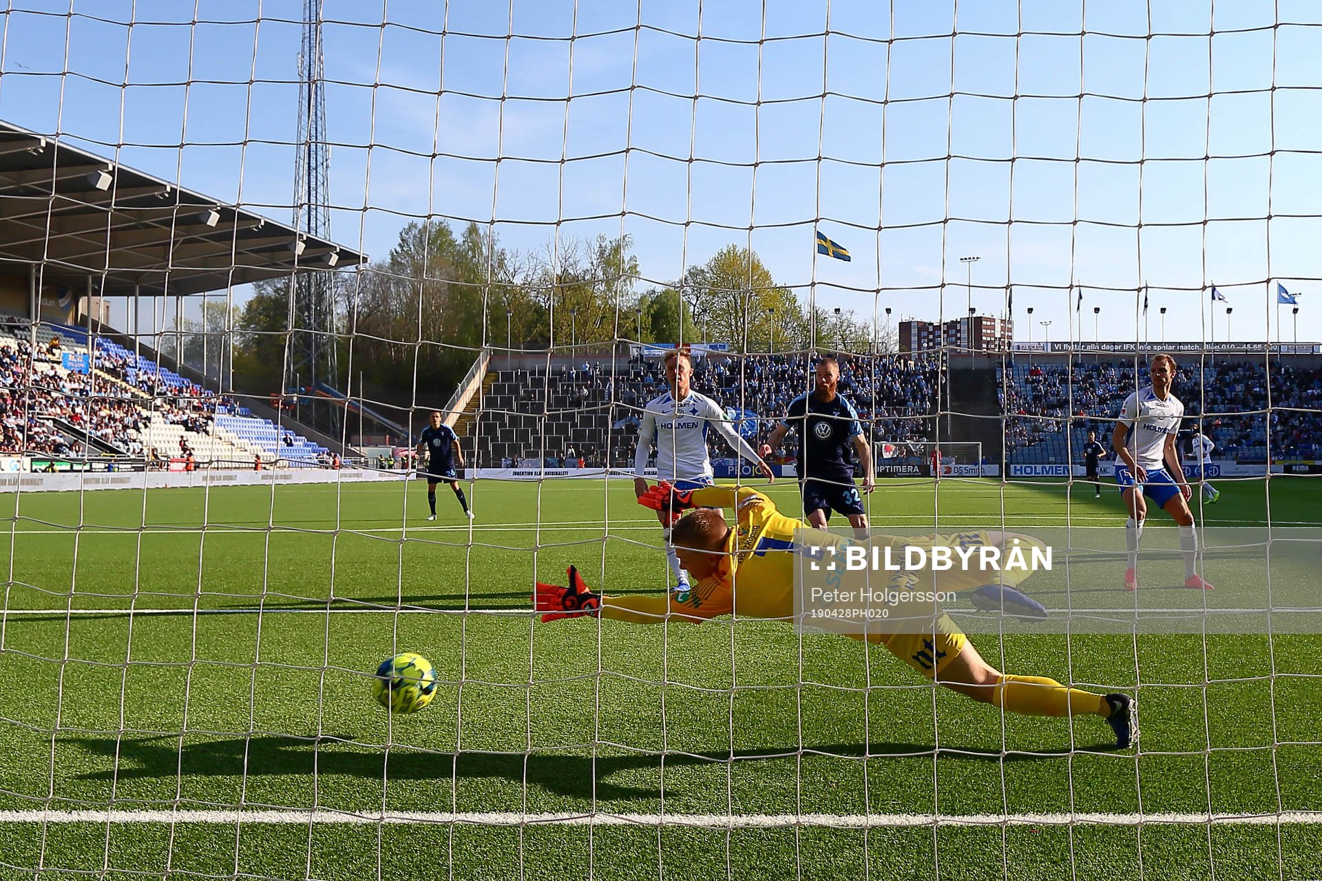 Mål 0-1 av Malmö FFs Guillermo Molins förbi IFK