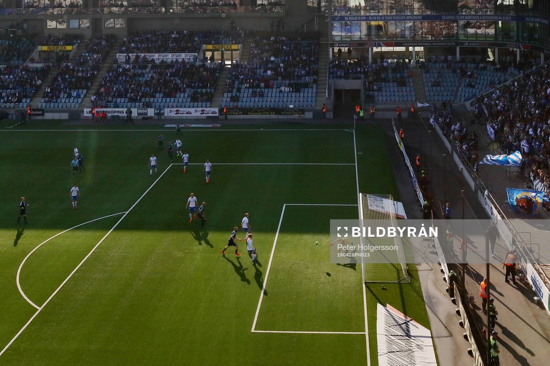 Mål 0-1 av Malmö FFs Guillermo Molins förbi IFK