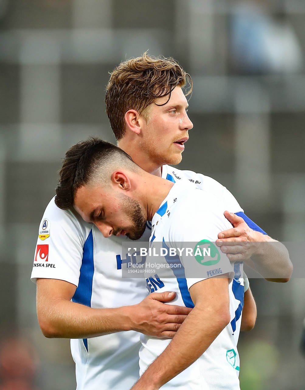 IFK Norrköpings Sead Haksabanovic och Alexander Fransson