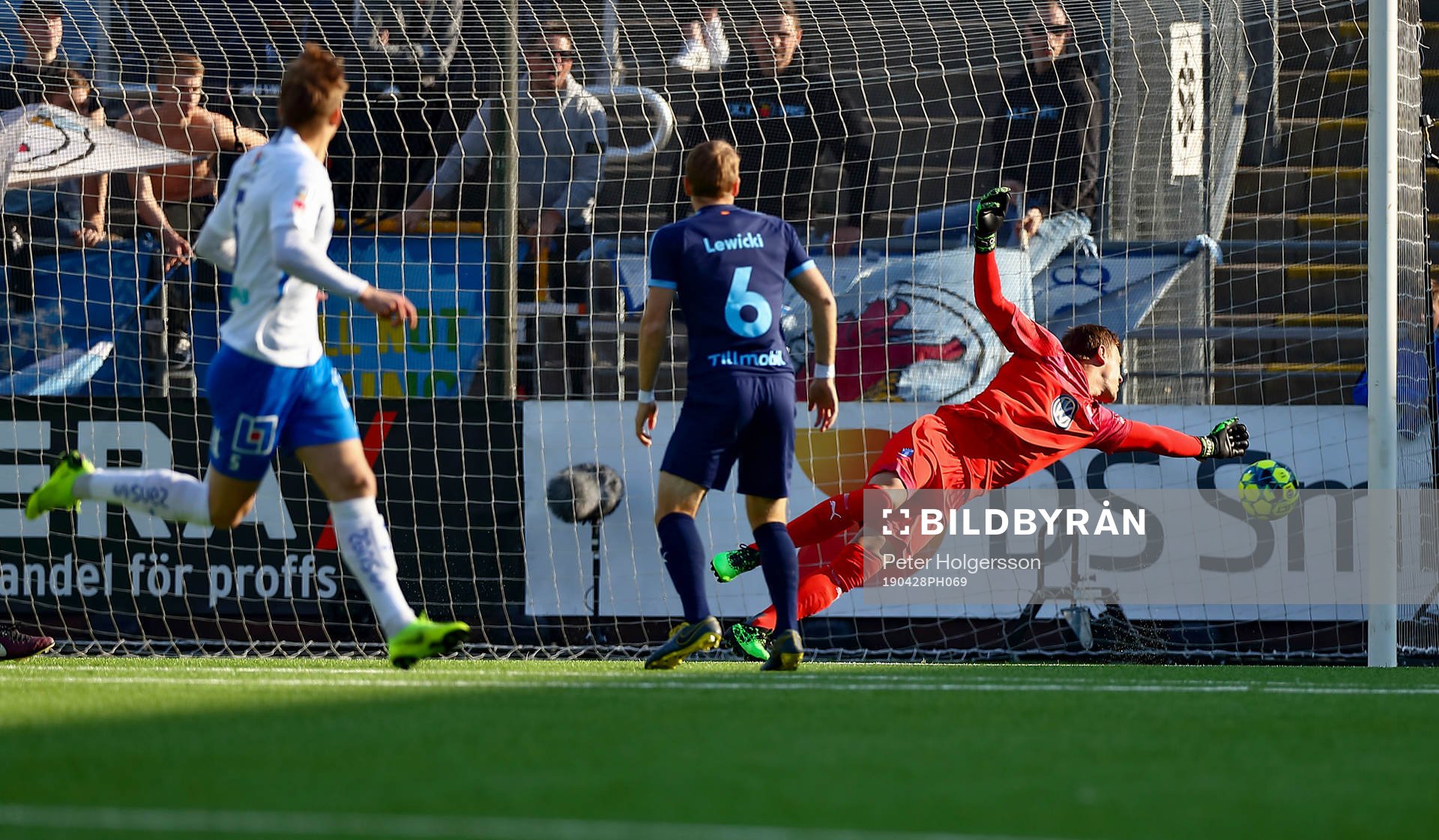 Mål 1-1 av IFK Norrköpings Christoffer Nyman förbi