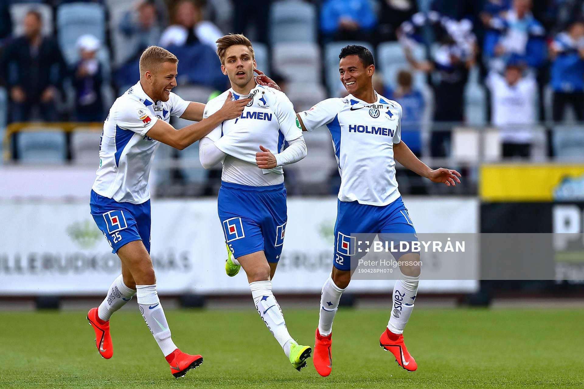 IFK Norrköpings Filip Dagerstål, Christoffer Nyman  och