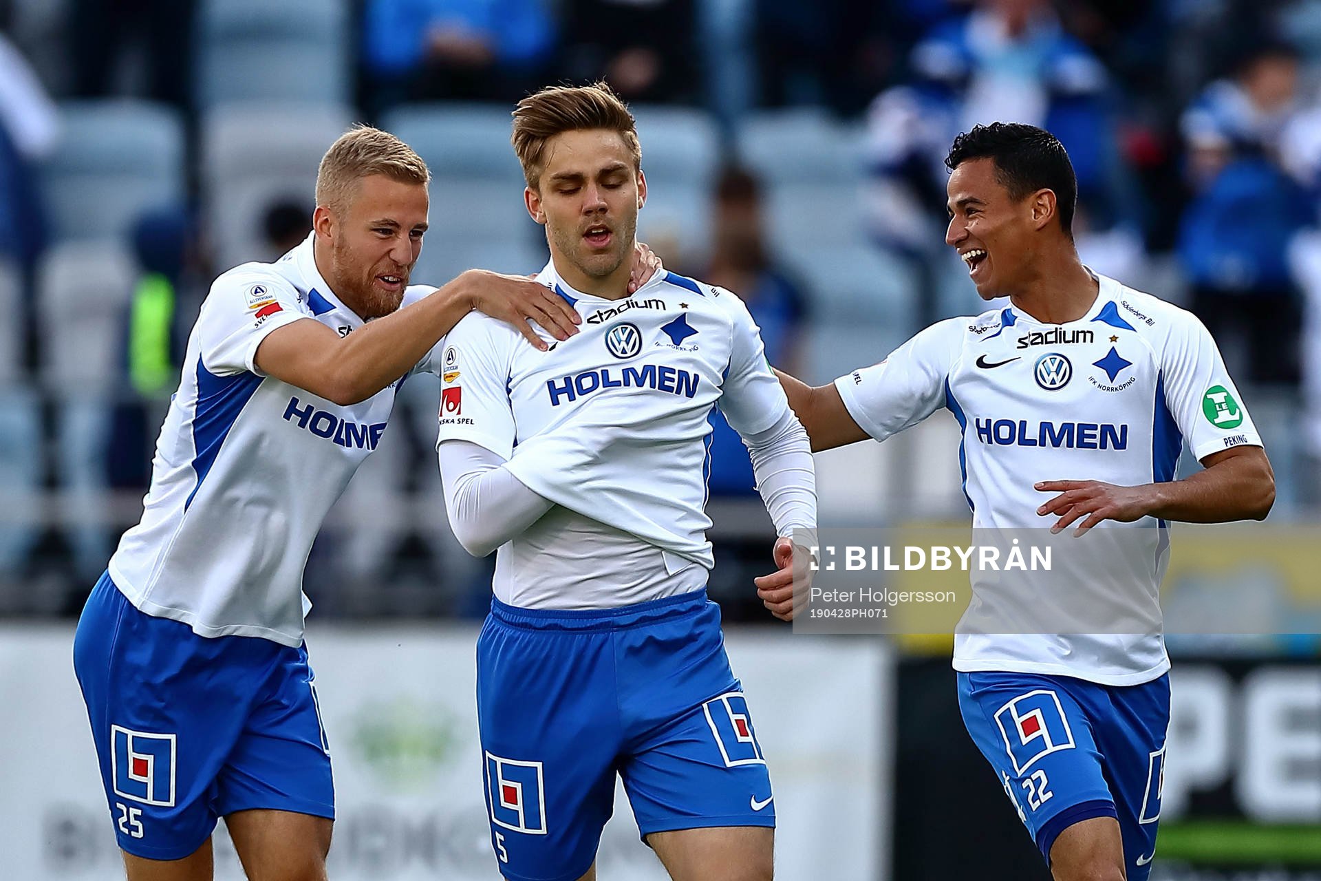 IFK Norrköpings Filip Dagerstål, Christoffer Nyman  och
