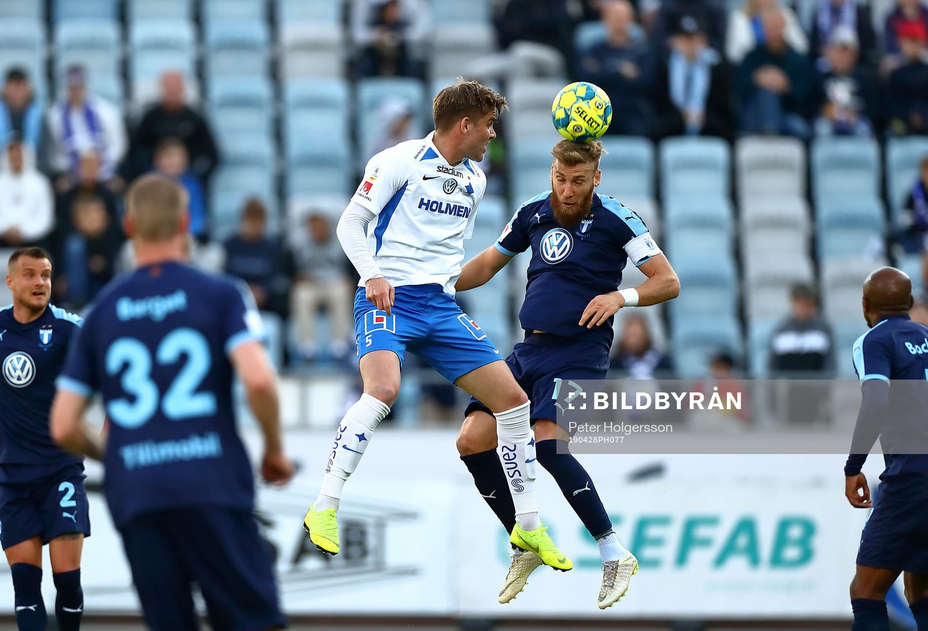IFK Norrköpings Christoffer Nyman och Malmö FFs Rasmus