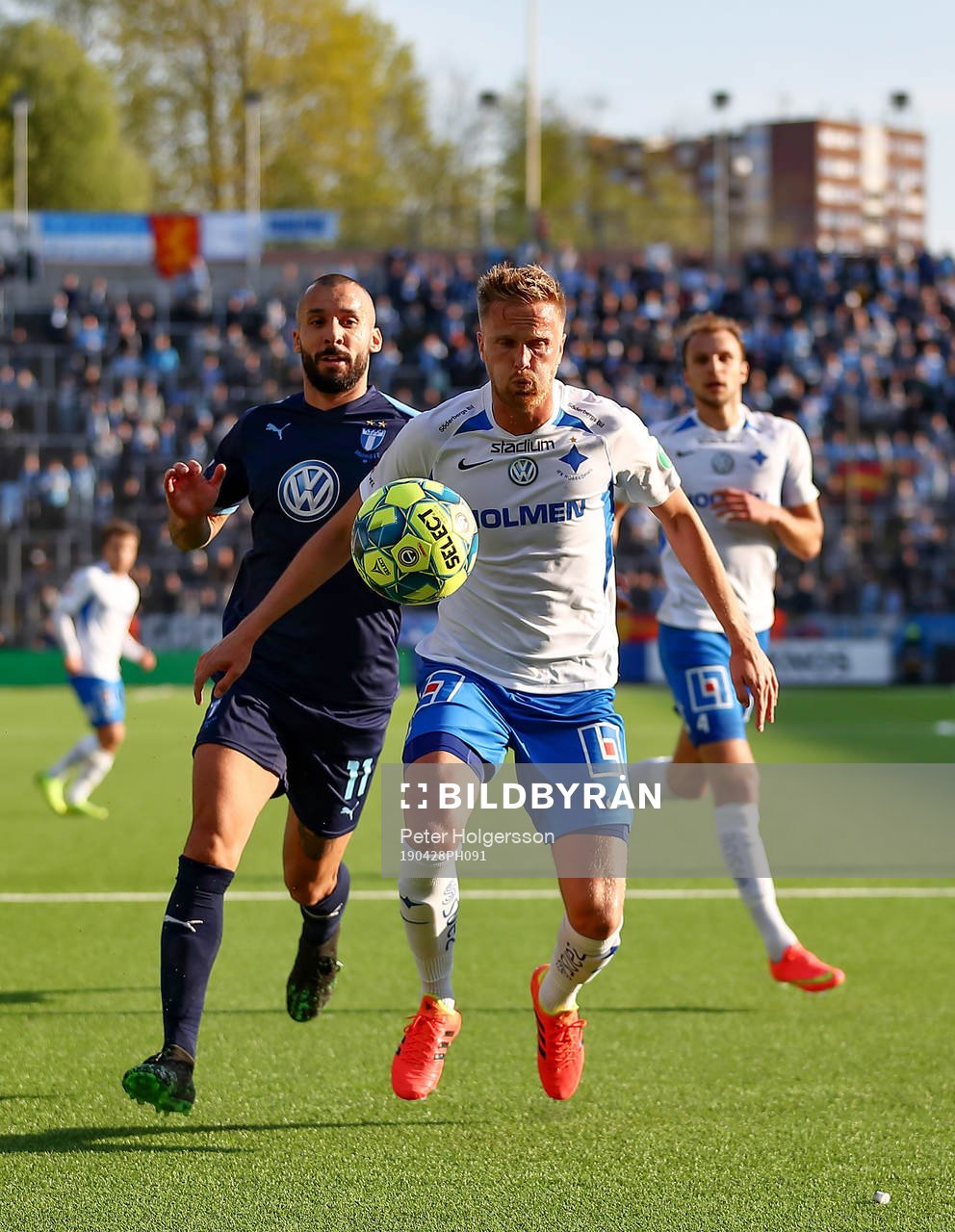 Malmö FFs Guillermo Molins och IFK Norrköpings Kasper