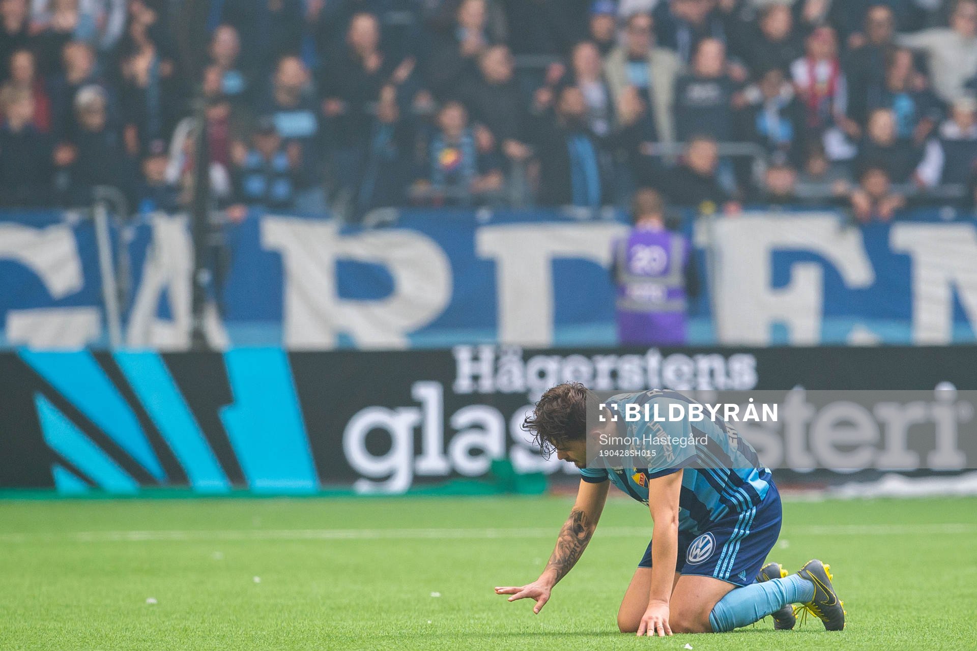 Djurgårdens Astrit Ajdarevic har ont