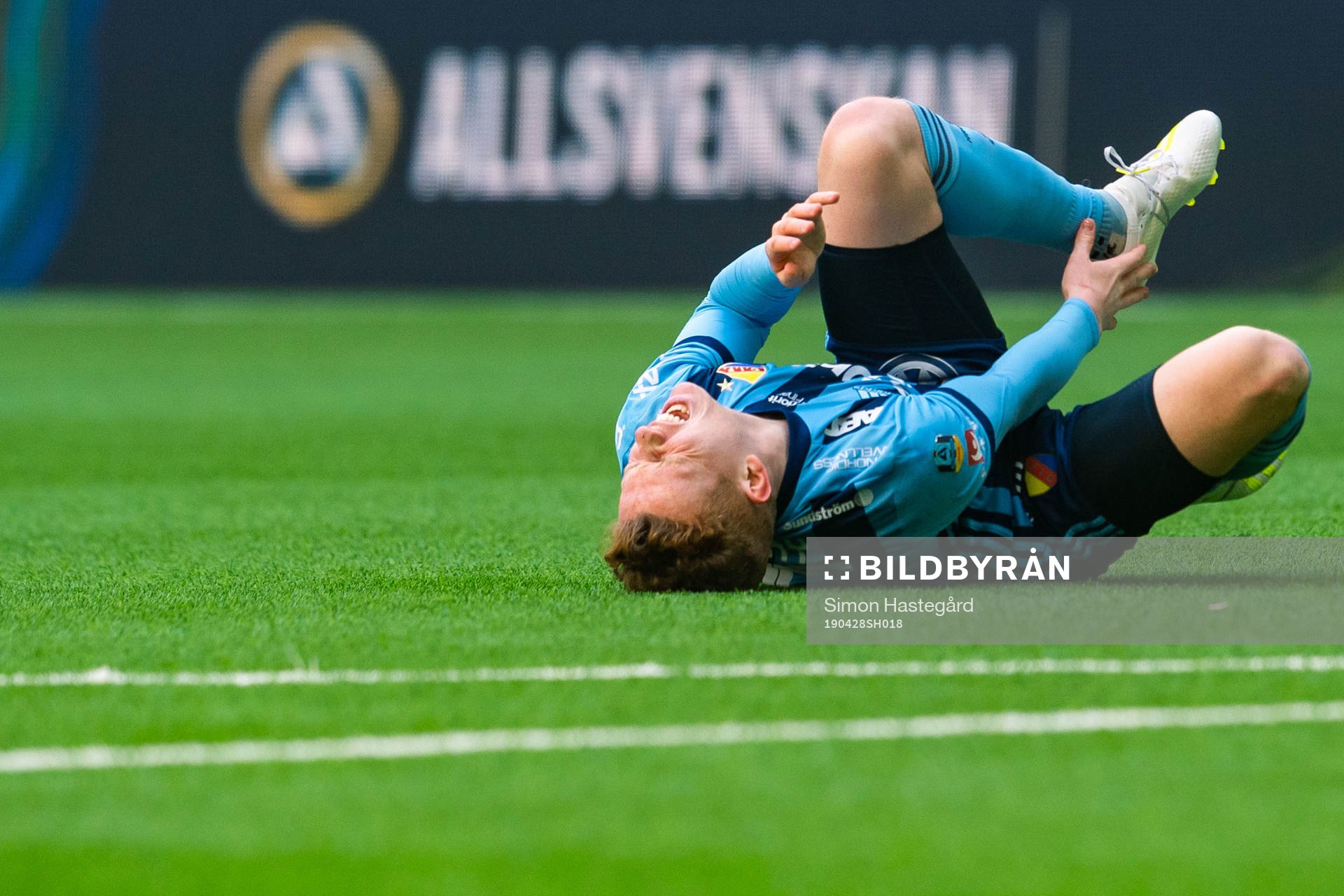 Djurgårdens Aslak Witry har ont