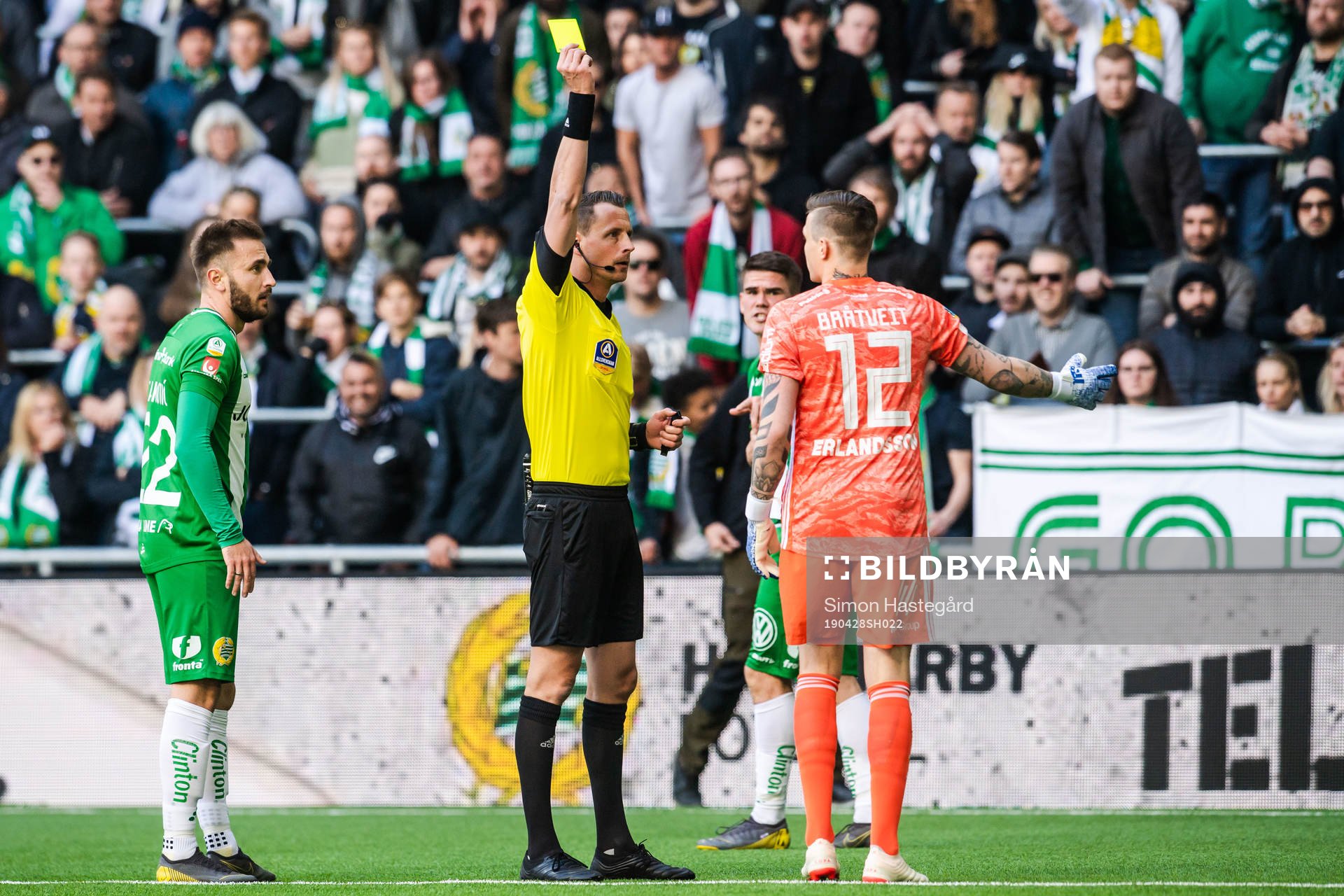 Djurgårdens målvakt Per Kristian Bråtveit tilldelas en