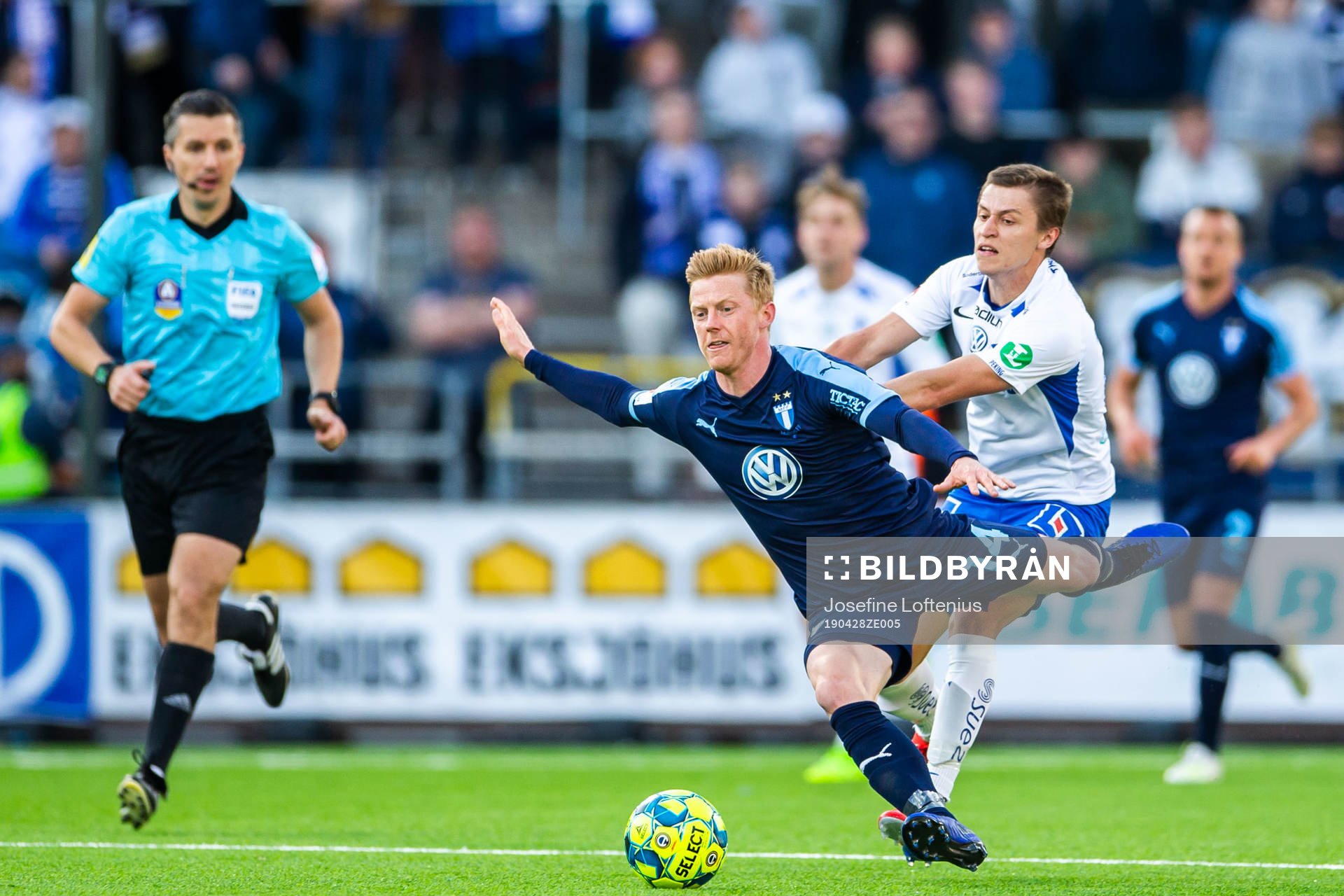 Malmö FFs Anders Christiansen och IFK Norrköpings Simon