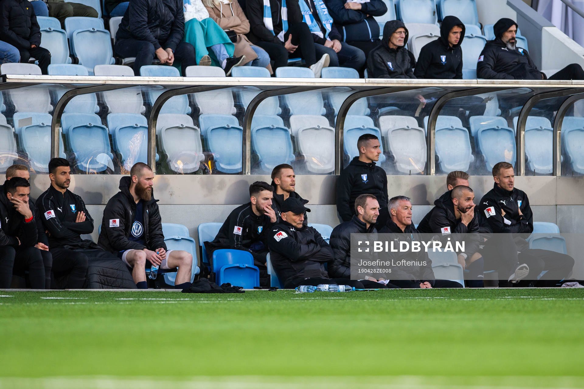 Malmö FFs bänk
