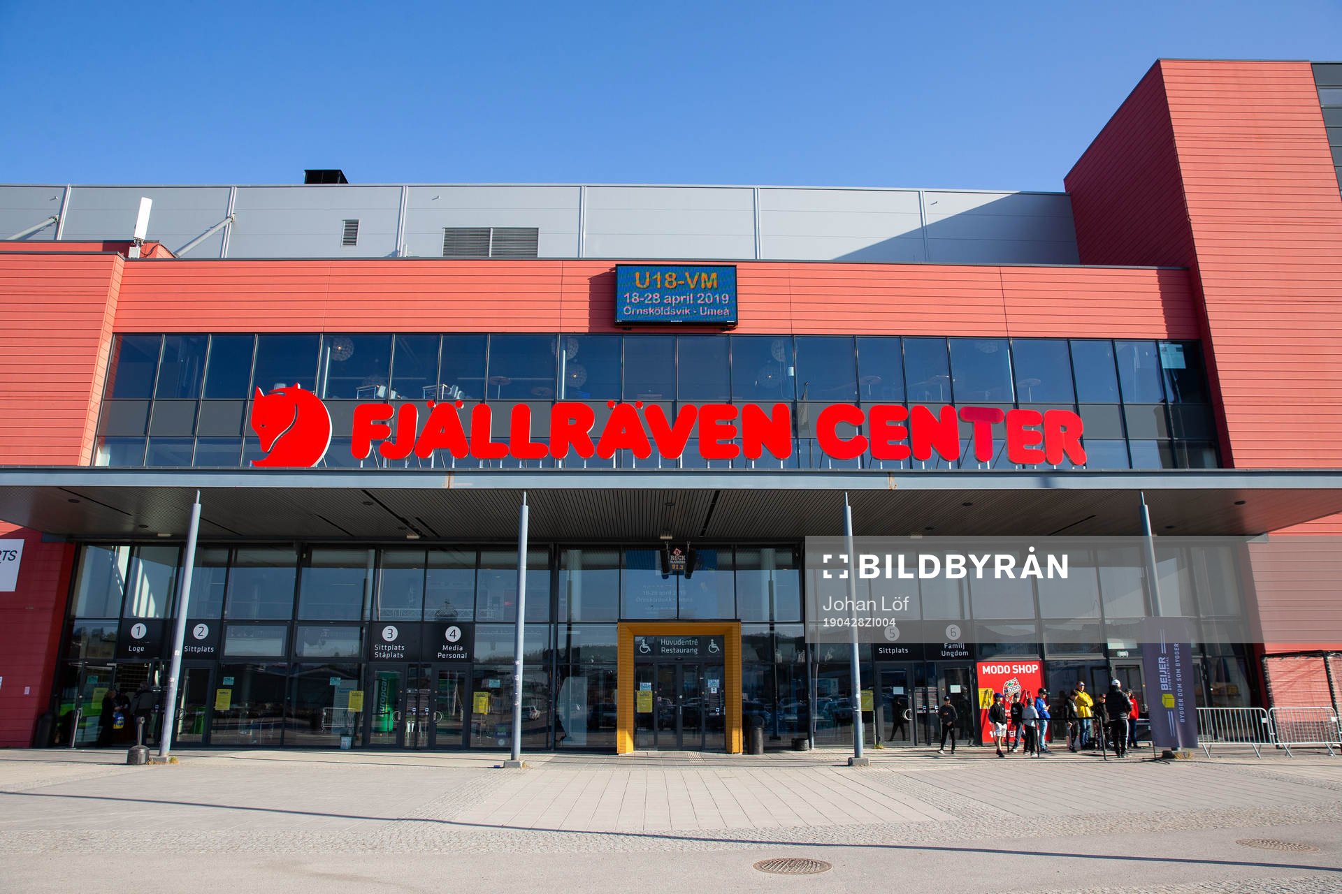 Fjällräven center ahead the IIHF U18 World Championship