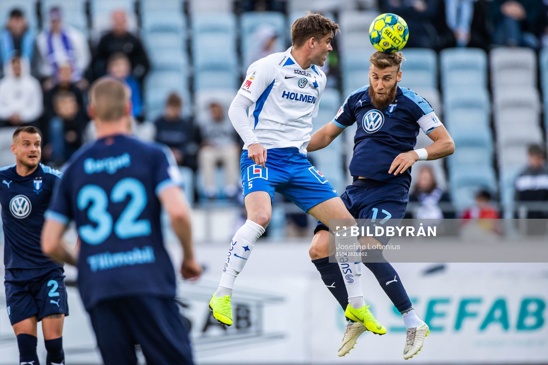 IFK Norrköpings Christoffer Nyman och Malmö FFs Rasmus