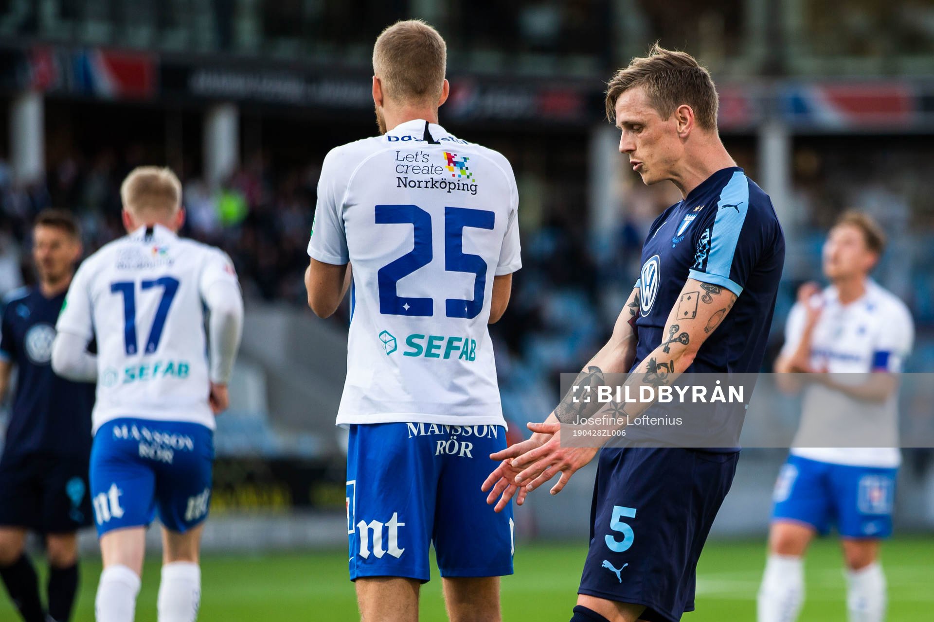 Malmö FFs Sören Rieks deppar