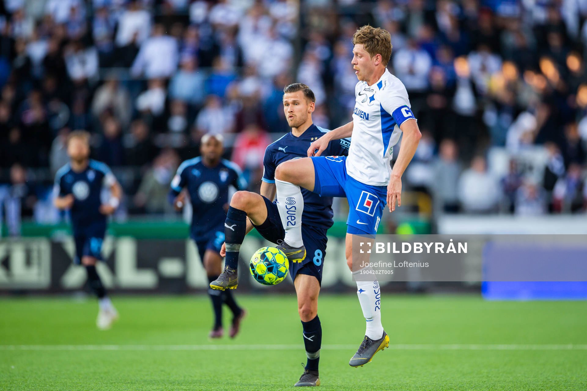 IFK Norrköpings Alexander Fransson och Malmö FFs Arnór