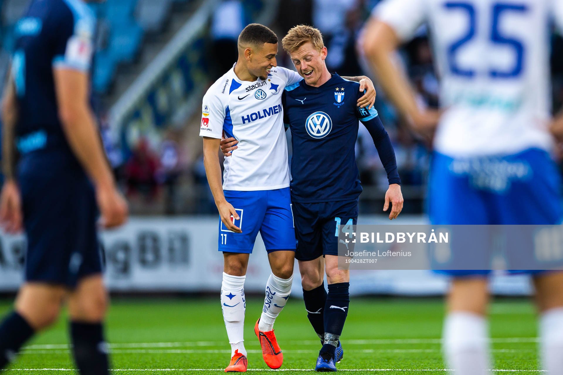 IFK Norrköpings Jordan Larsson och Malmö FFs Anders