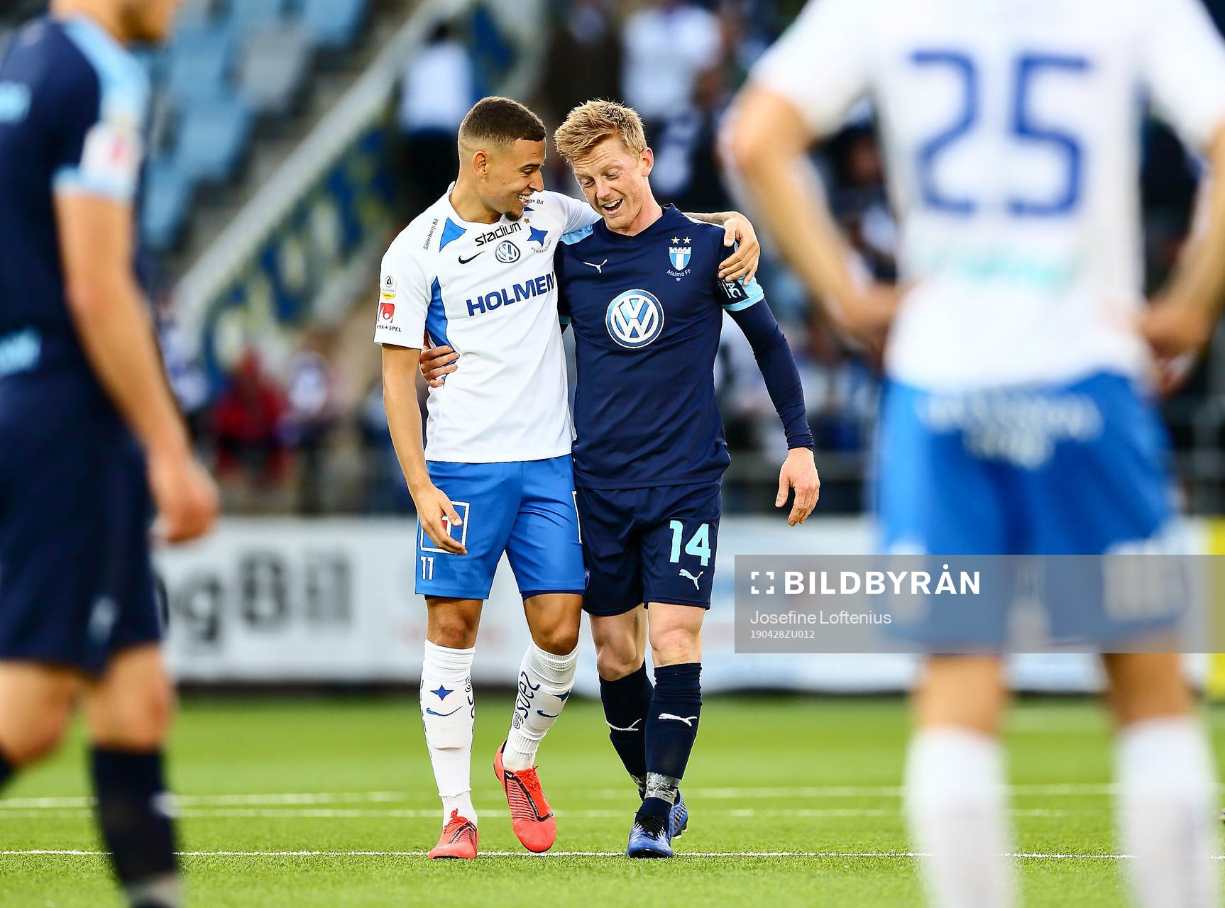 IFK Norrköpings Jordan Larsson och Malmö FFs Anders