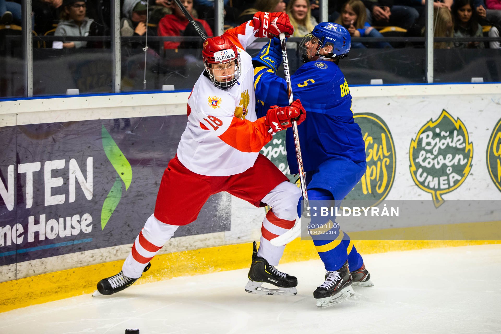 Yegor Spiridonov of Russia and Alex Brännstam of Sweden