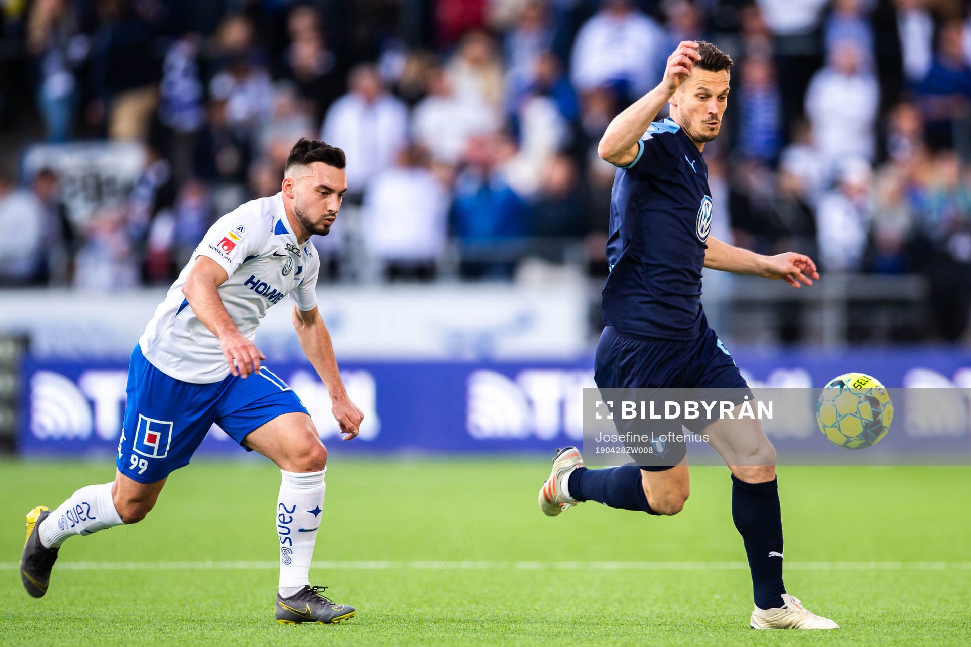Malmö FFs Markus Rosenberg och IFK Norrköpings Sead