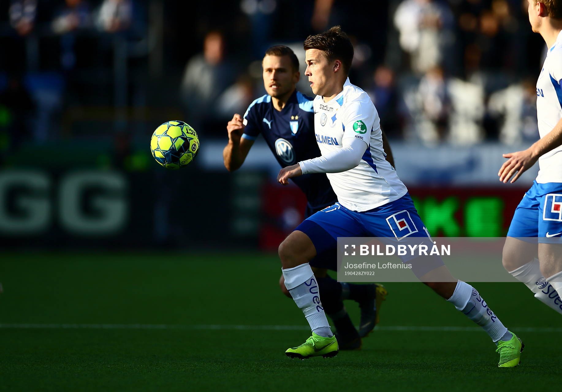 IFK Norrköpings Simon Skrabb och Malmö FFs Arnór