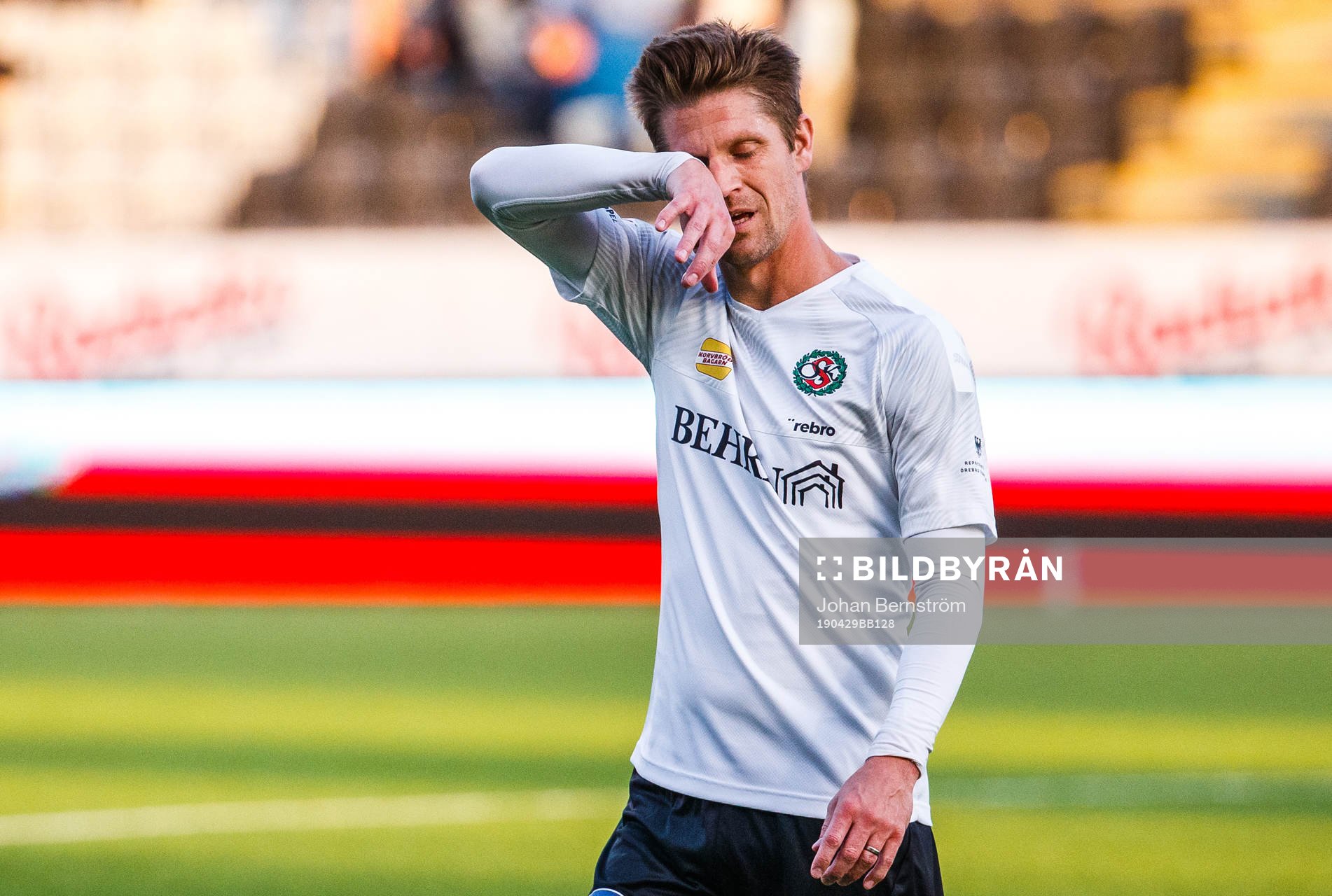 Örebros Martin Lorentzson deppar
