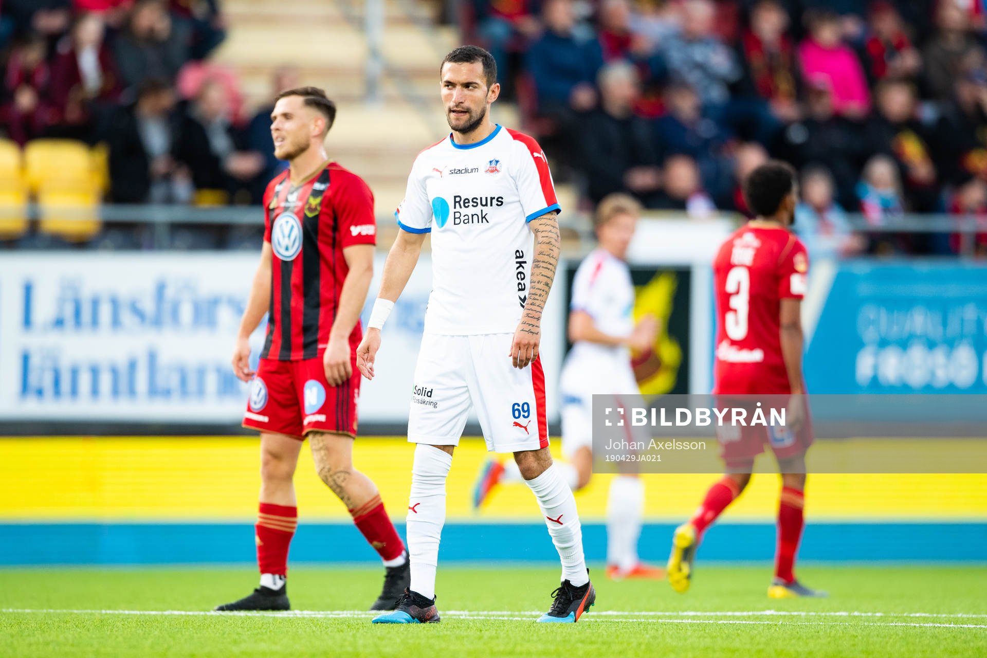 Helsingborgs David Boysen deppar