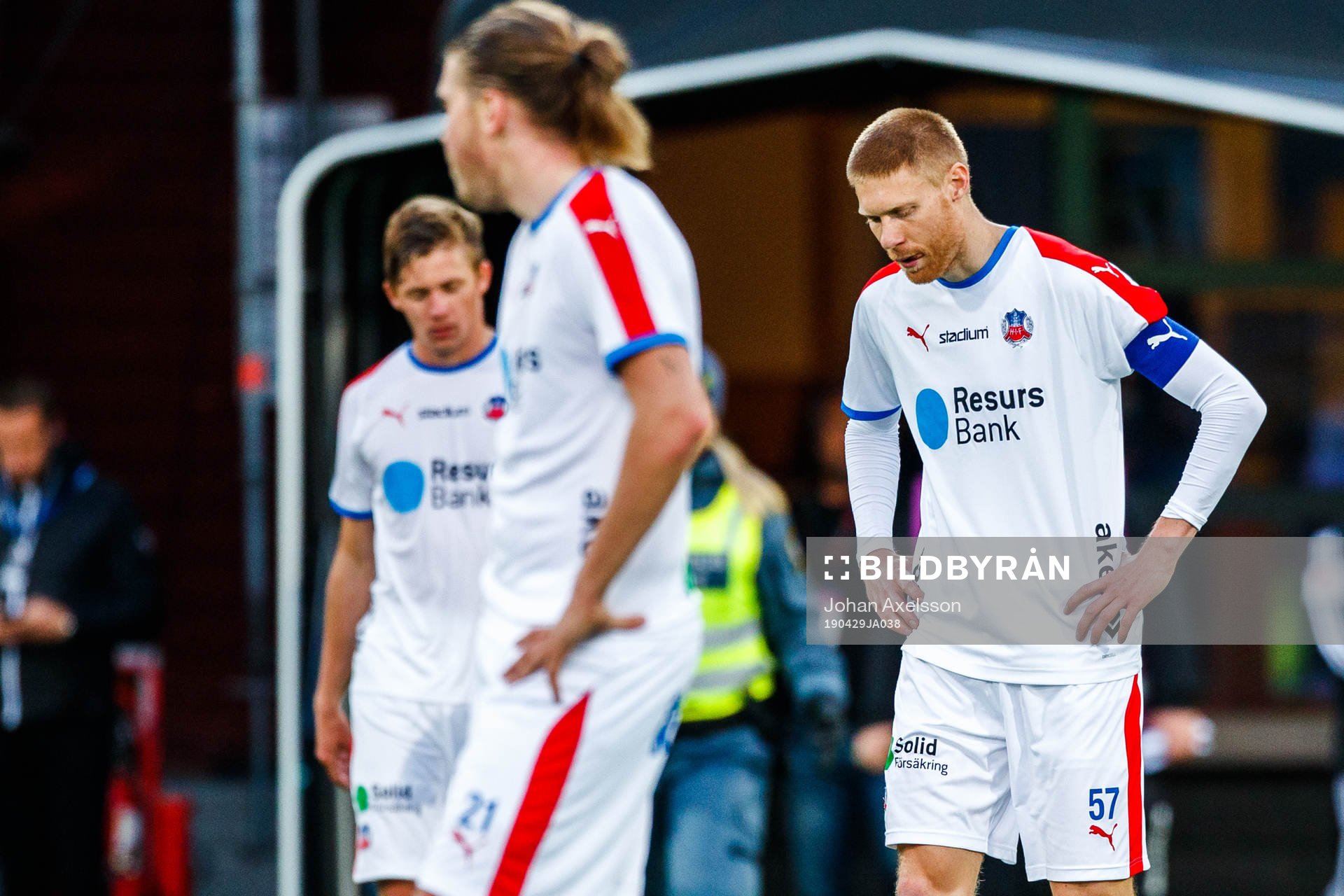 Helsingborgs Markus Holgersson  deppar