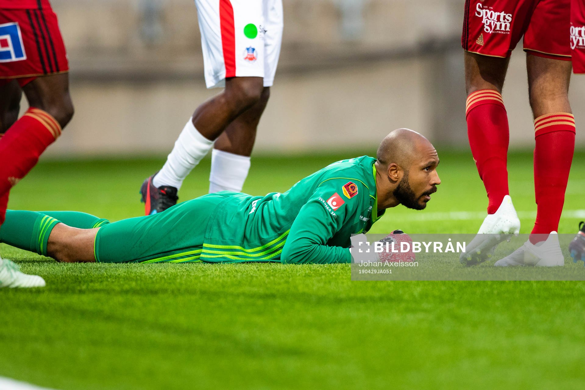 Östersunds målvakt Aly Keita