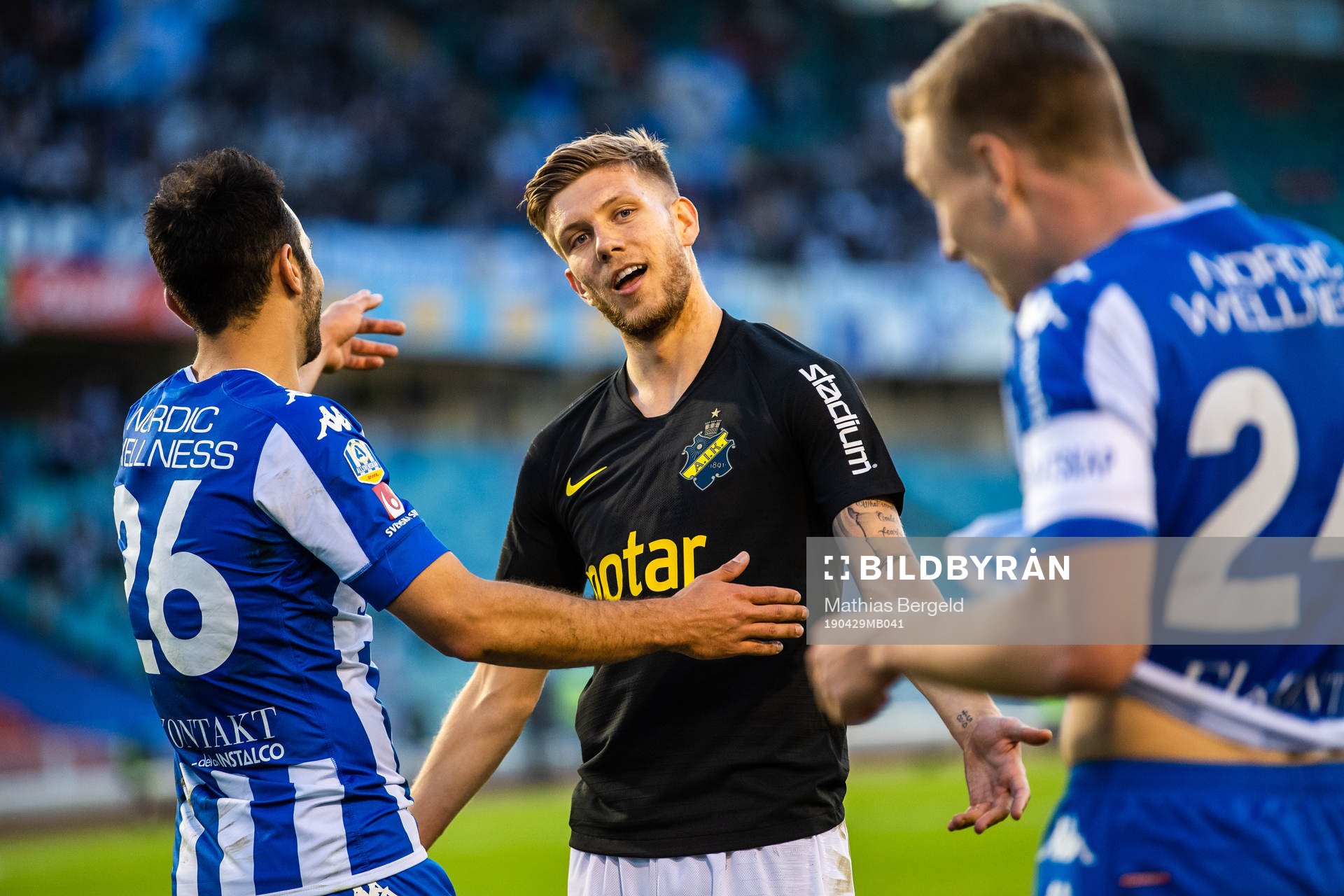 s Anton Salétros och IFK Göteborgs André Calisir