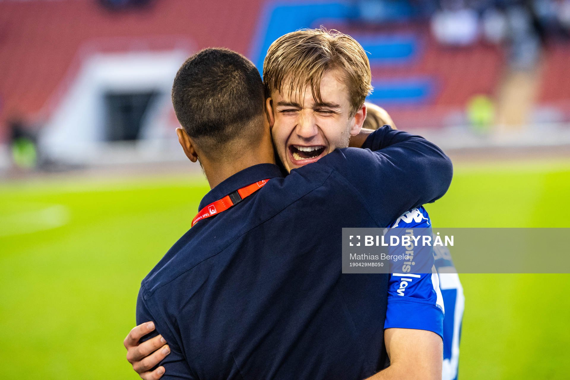 IFK Göteborgs Benjamin Nygren jublar