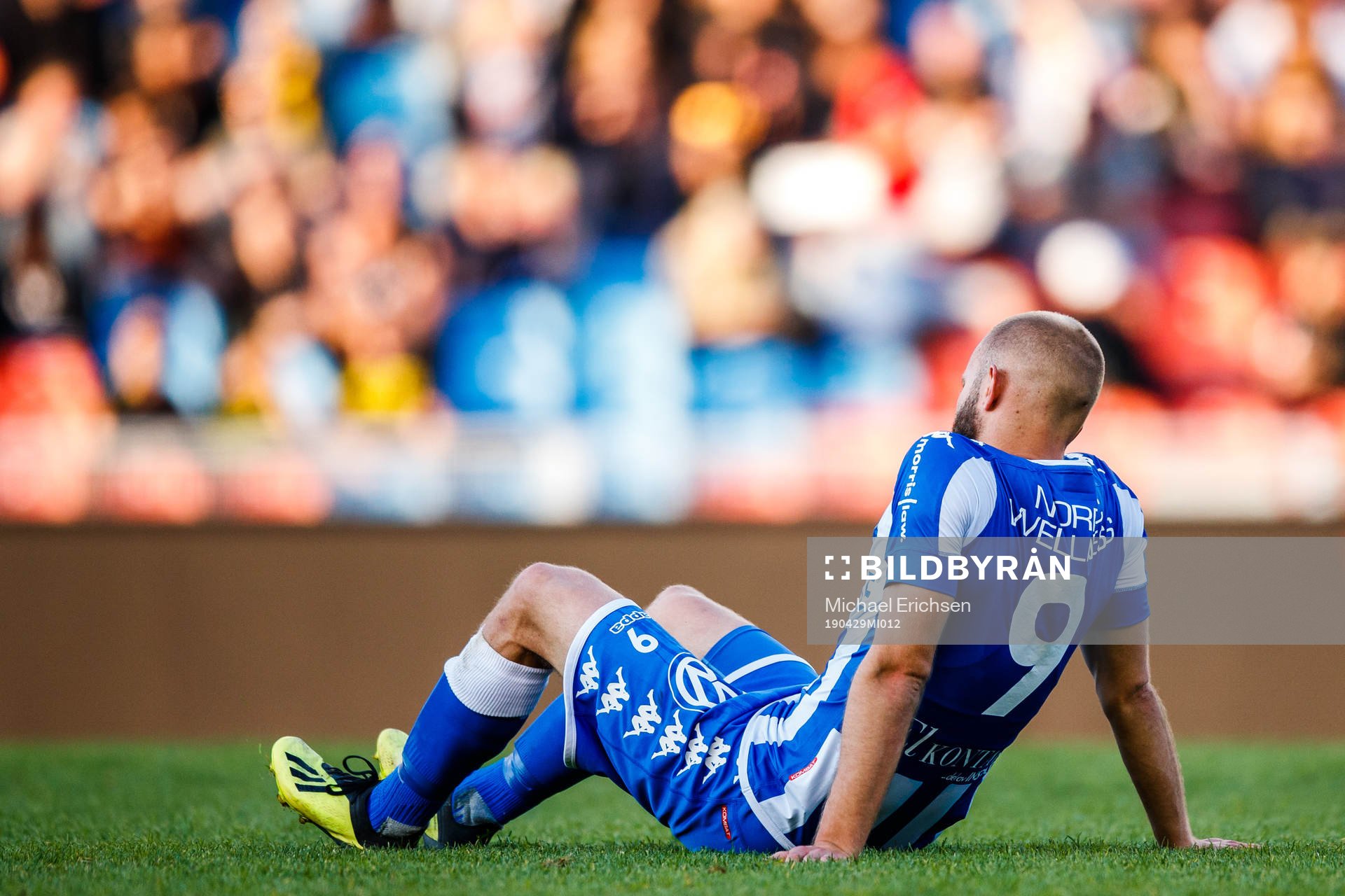 IFK Göteborgs Robin Söder har ont