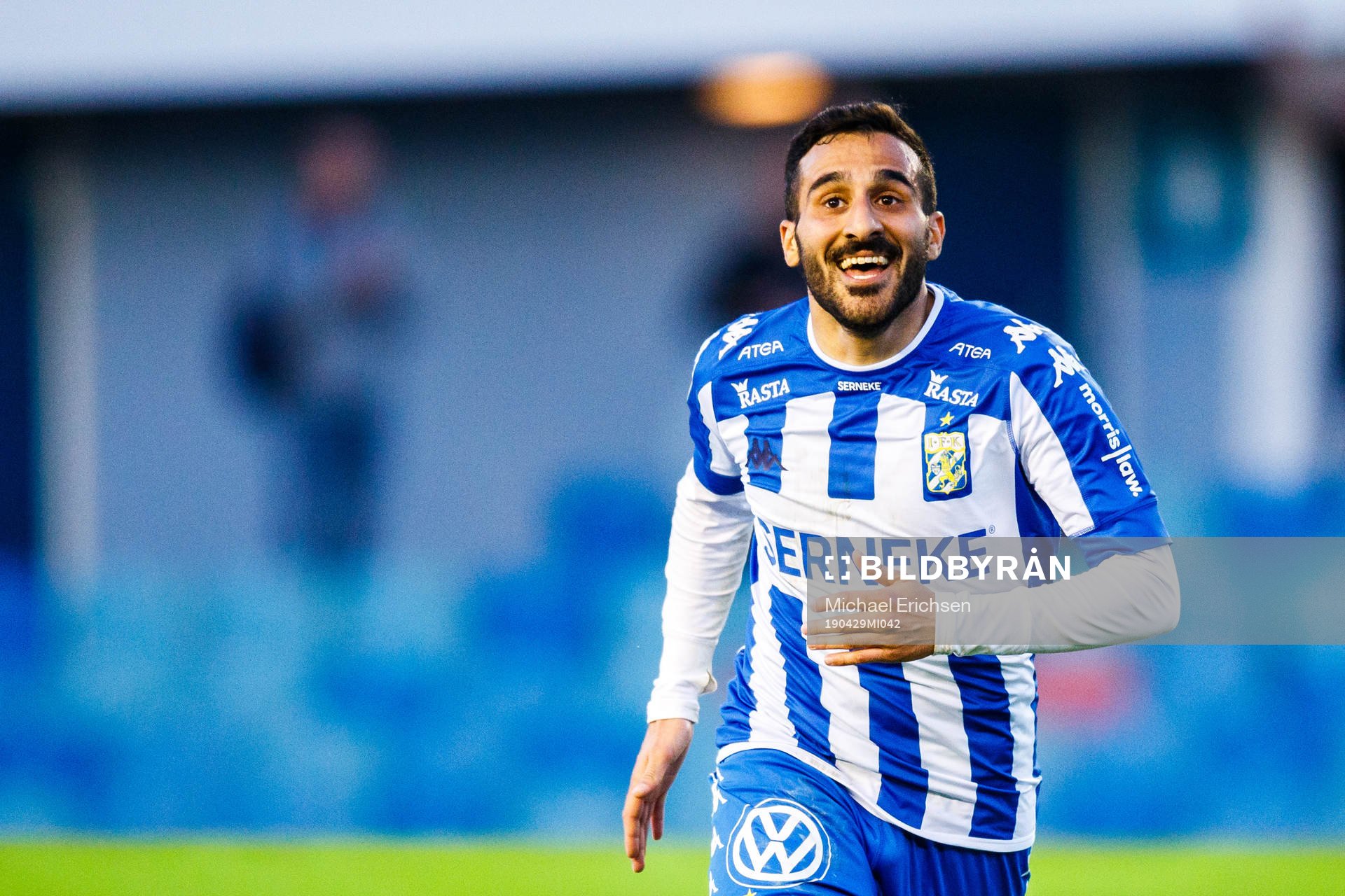 IFK Göteborgs Sargon Abraham jublar